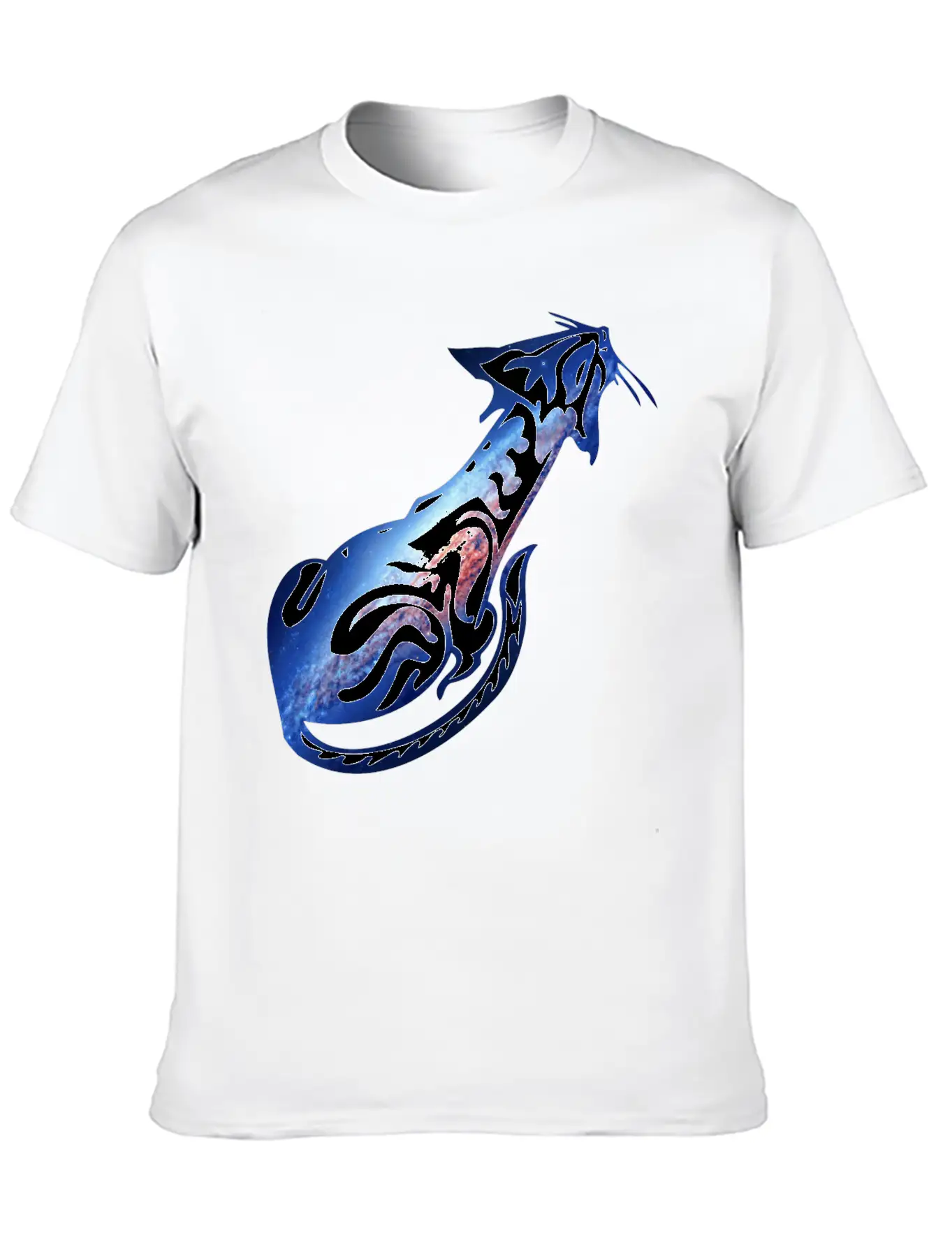 Galaxy_cat_25 Stylish Everyday T-Shirt – Unisex Basic Cotton Tee