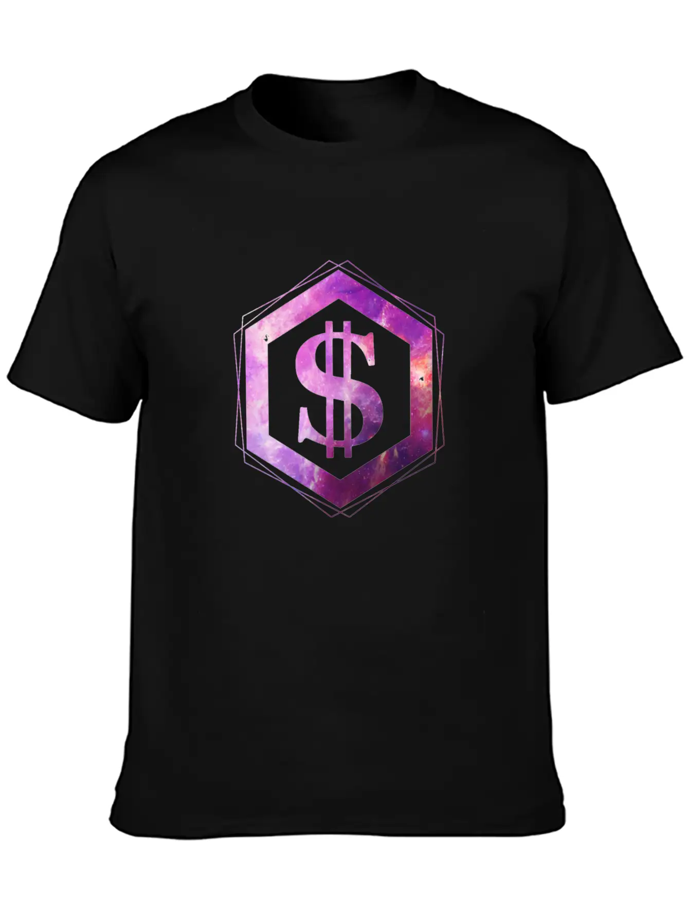 Galaxy Dollar Unisex Short Sleeve Soft Cotton T-Shirt – Casual Everyday Wear