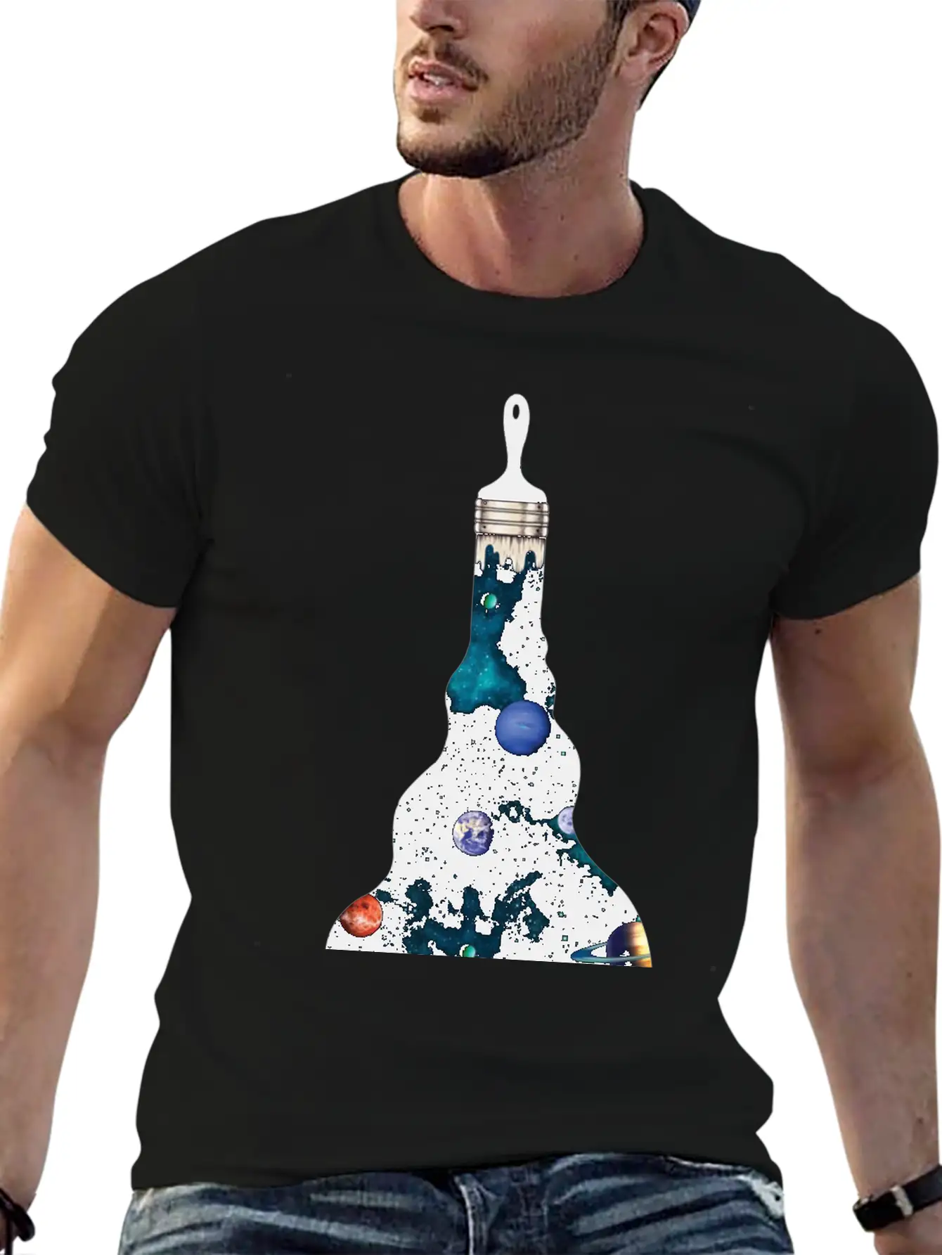 Galaxy Unisex Casual T-Shirt – Clean Design For Daily Comfort