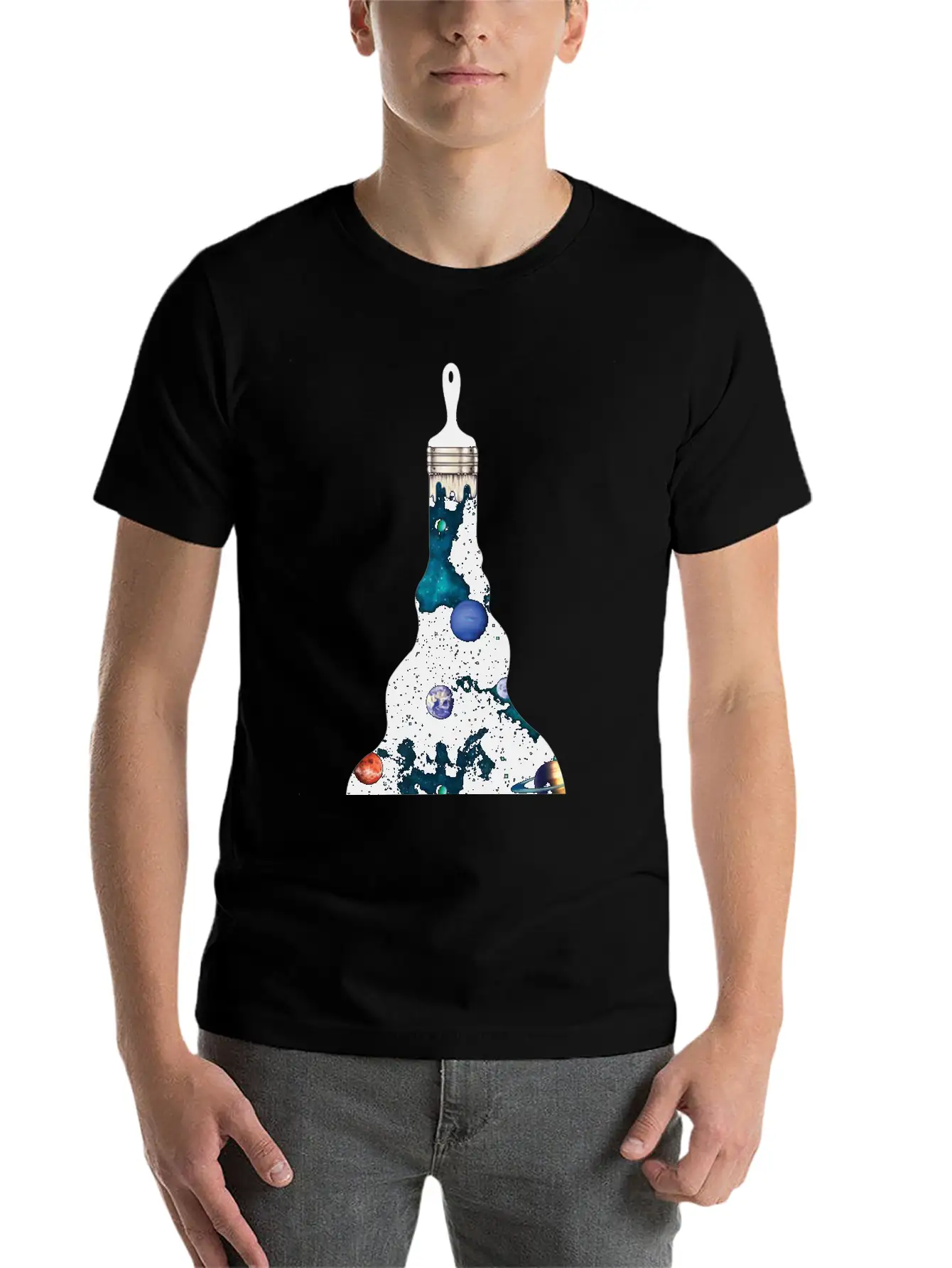 Galaxy Unisex Casual T-Shirt – Clean Design For Daily Comfort