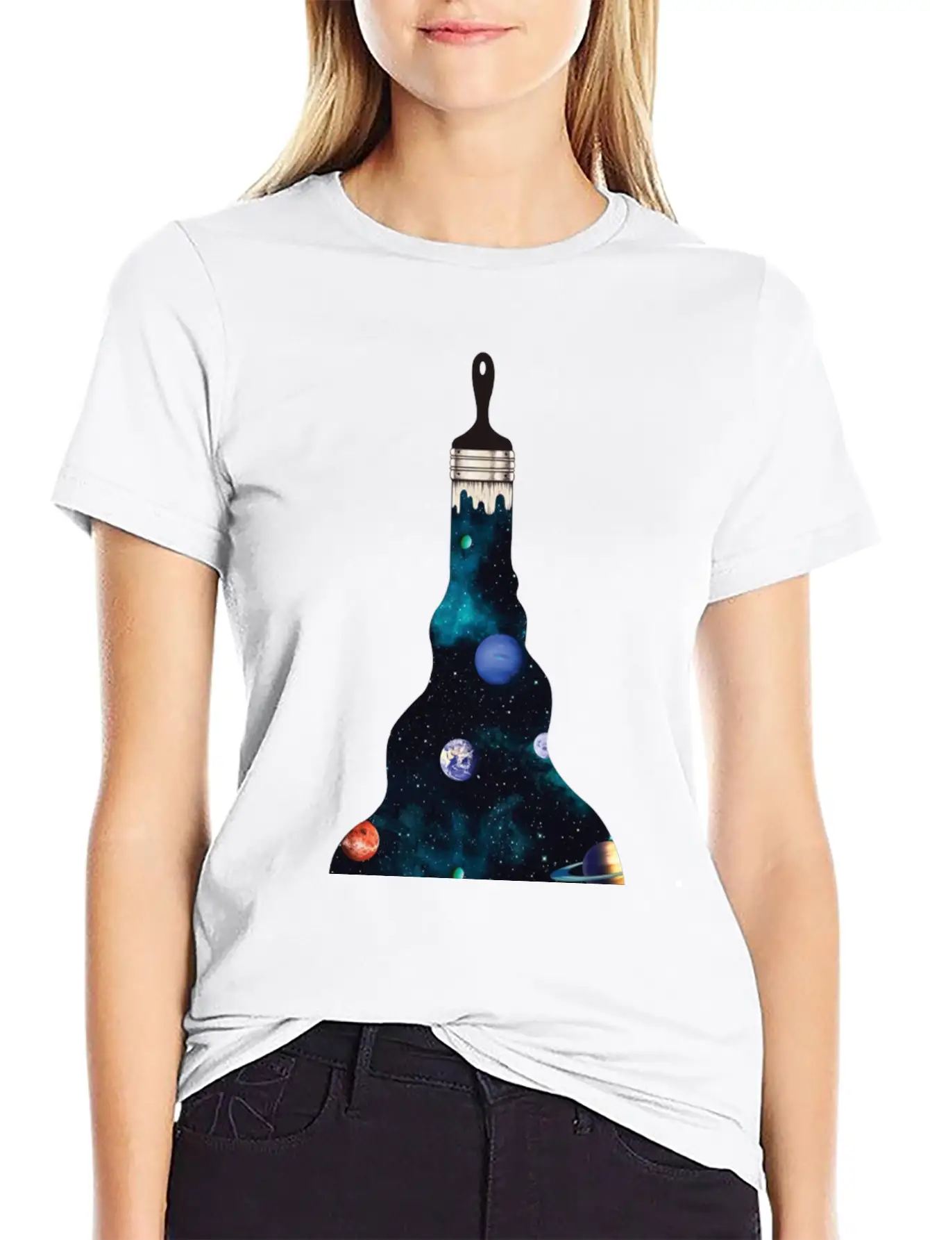 Galaxy Unisex Casual T-Shirt – Clean Design For Daily Comfort