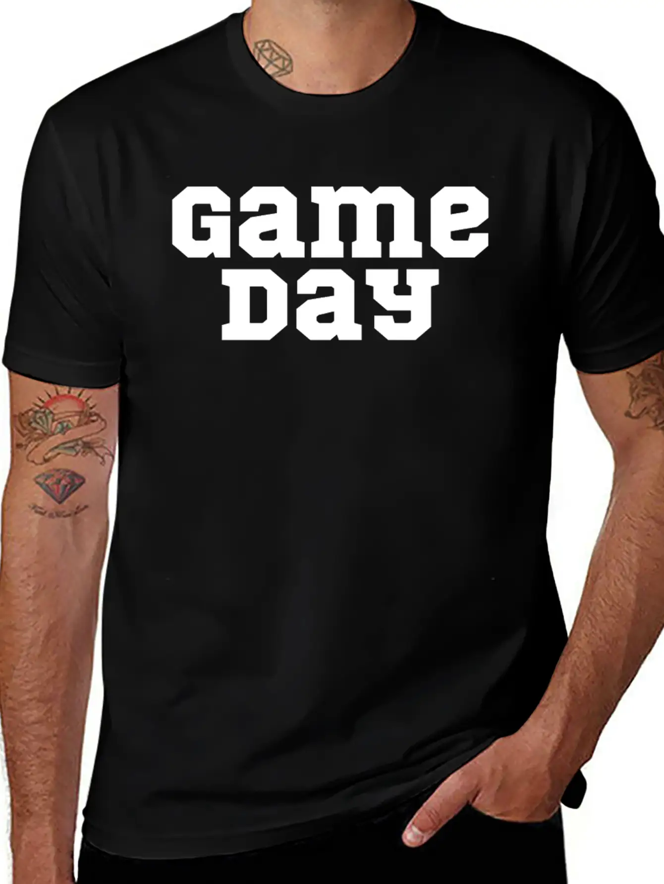 Game Day Comfortable Minimalist Graphic Tee – Summer Style Essential