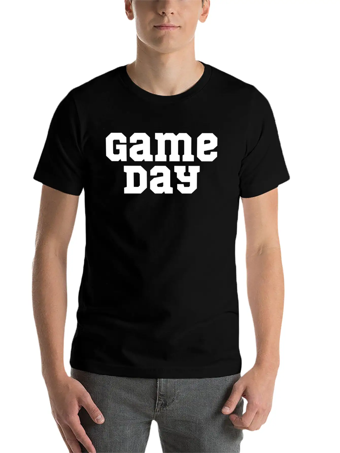 Game Day Comfortable Minimalist Graphic Tee – Summer Style Essential