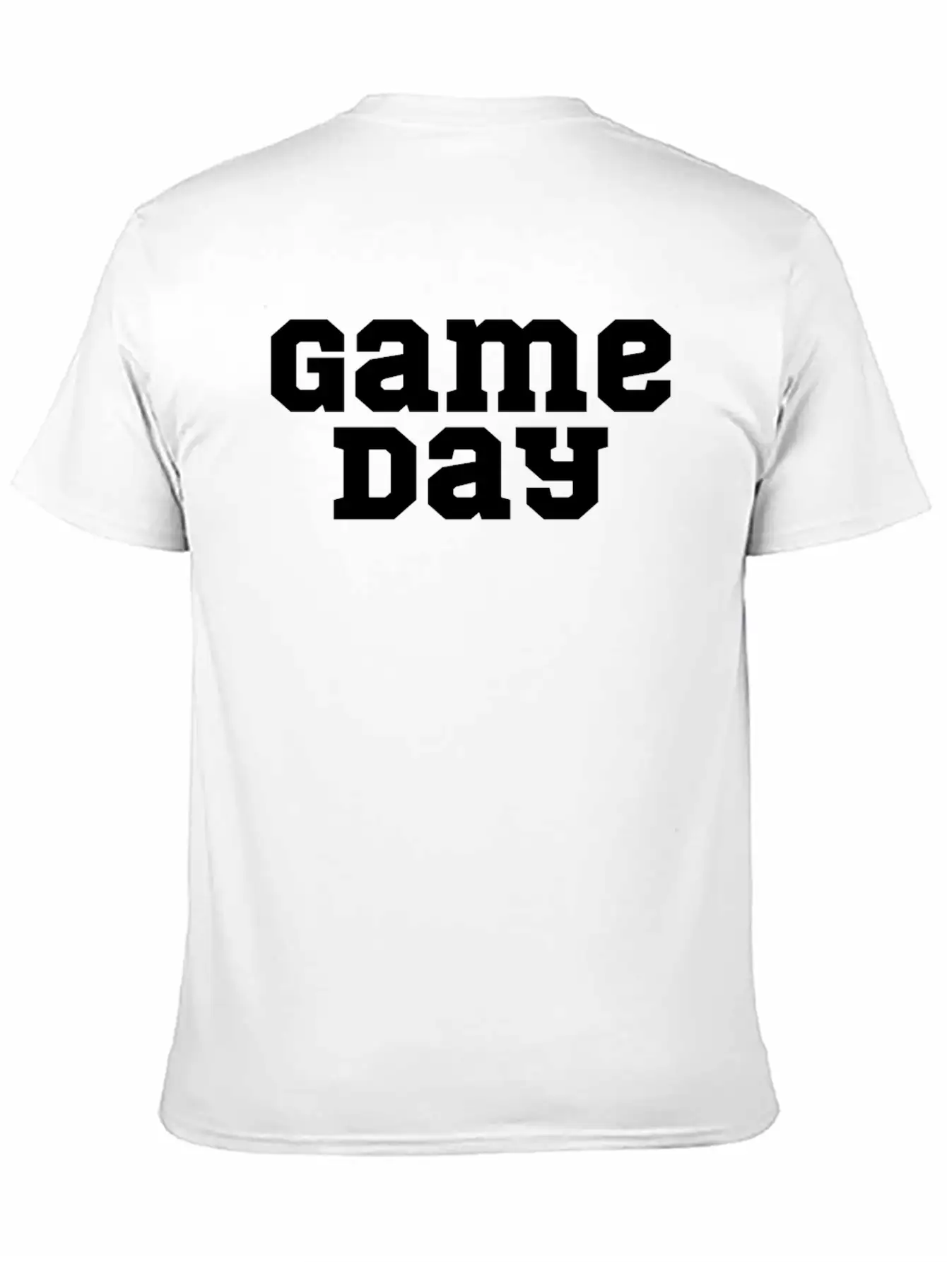 Game Day Comfortable Minimalist Graphic Tee – Summer Style Essential
