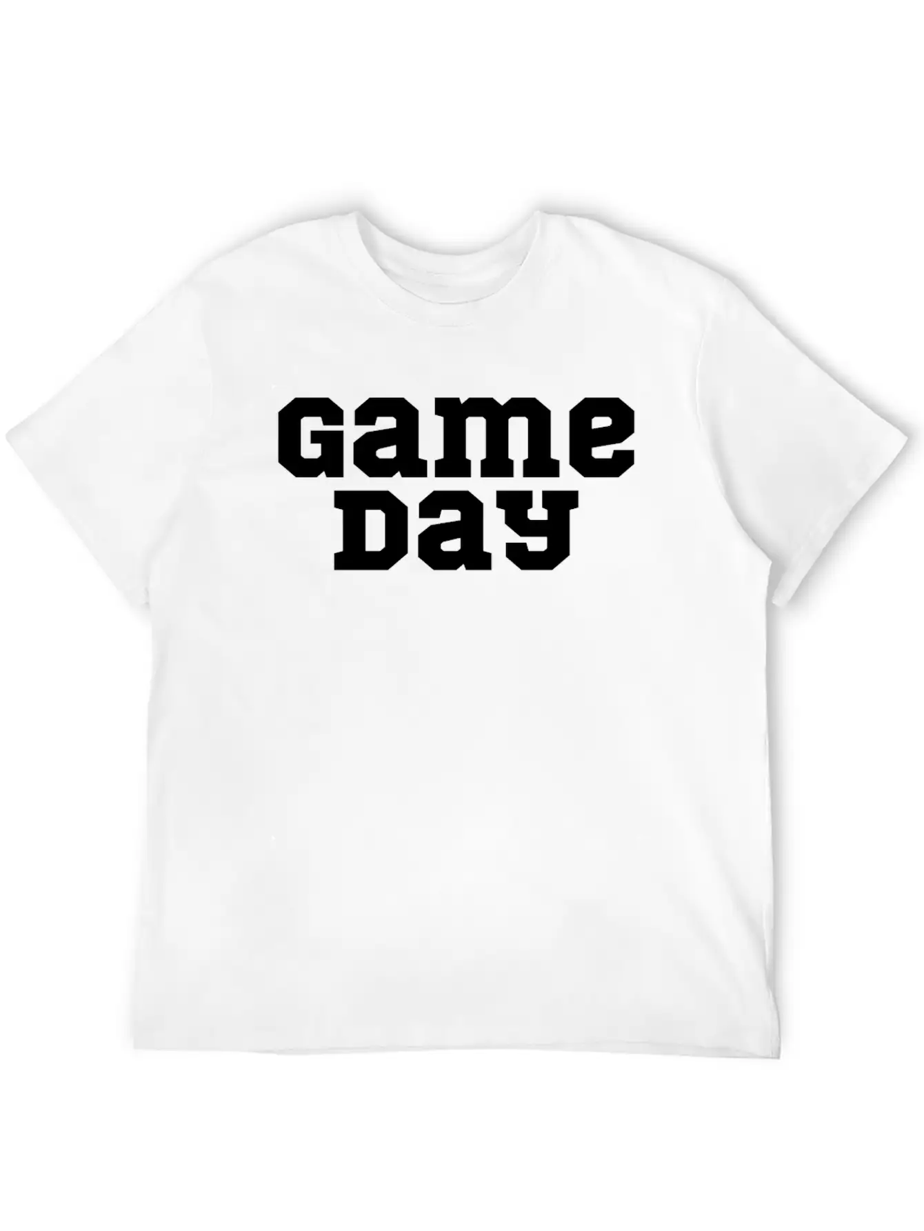 Game Day Comfortable Minimalist Graphic Tee – Summer Style Essential