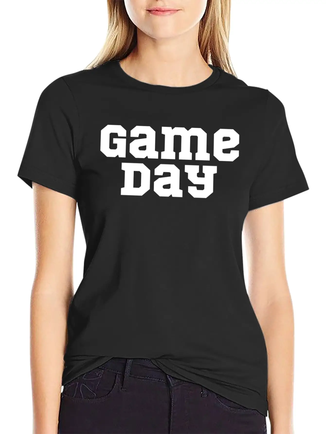 Game Day Comfortable Minimalist Graphic Tee – Summer Style Essential