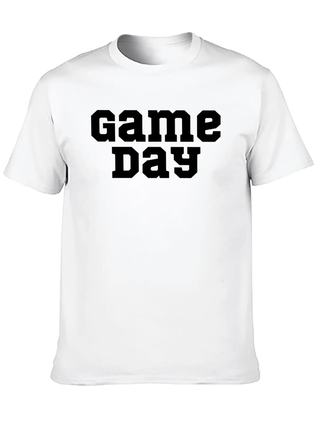 Game Day Comfortable Minimalist Graphic Tee – Summer Style Essential