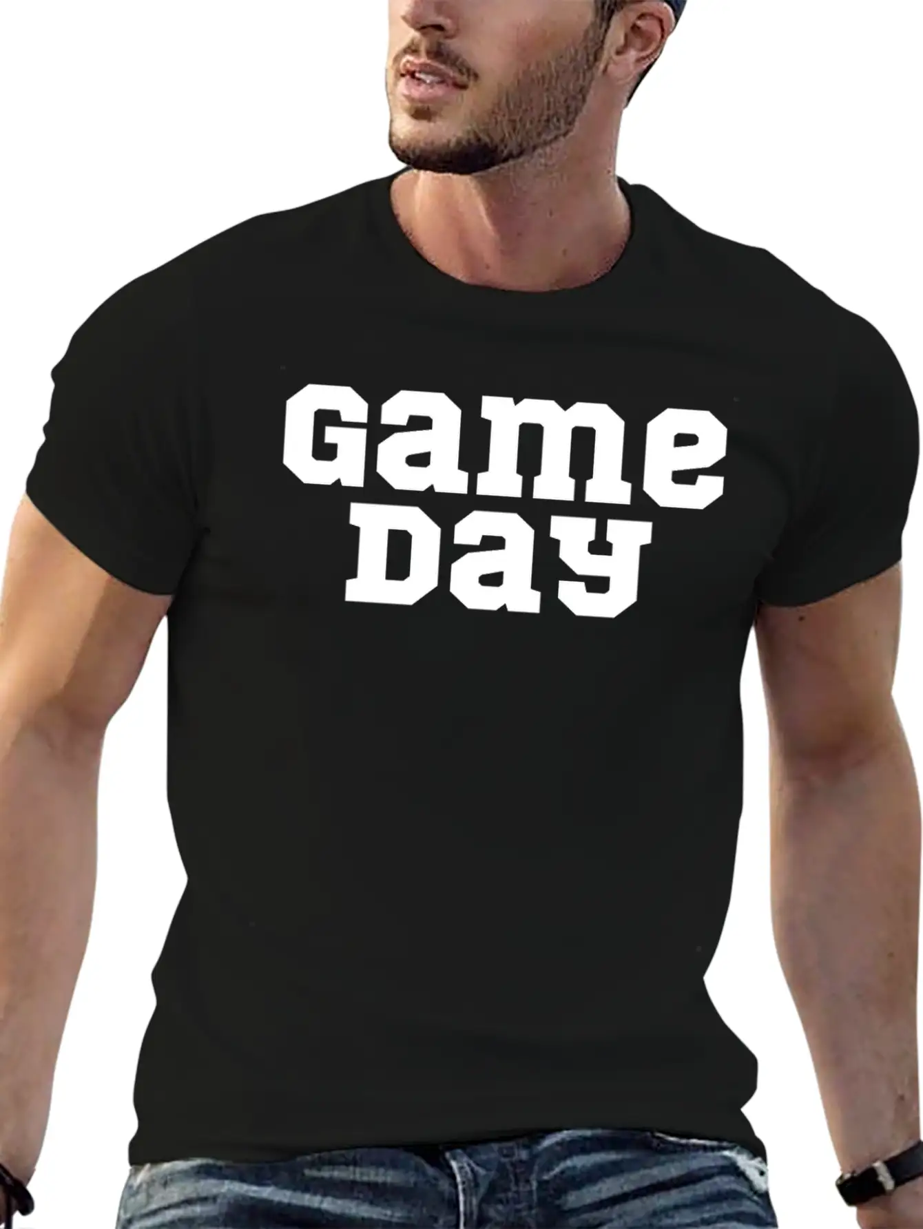 Game Day Comfortable Minimalist Graphic Tee – Summer Style Essential