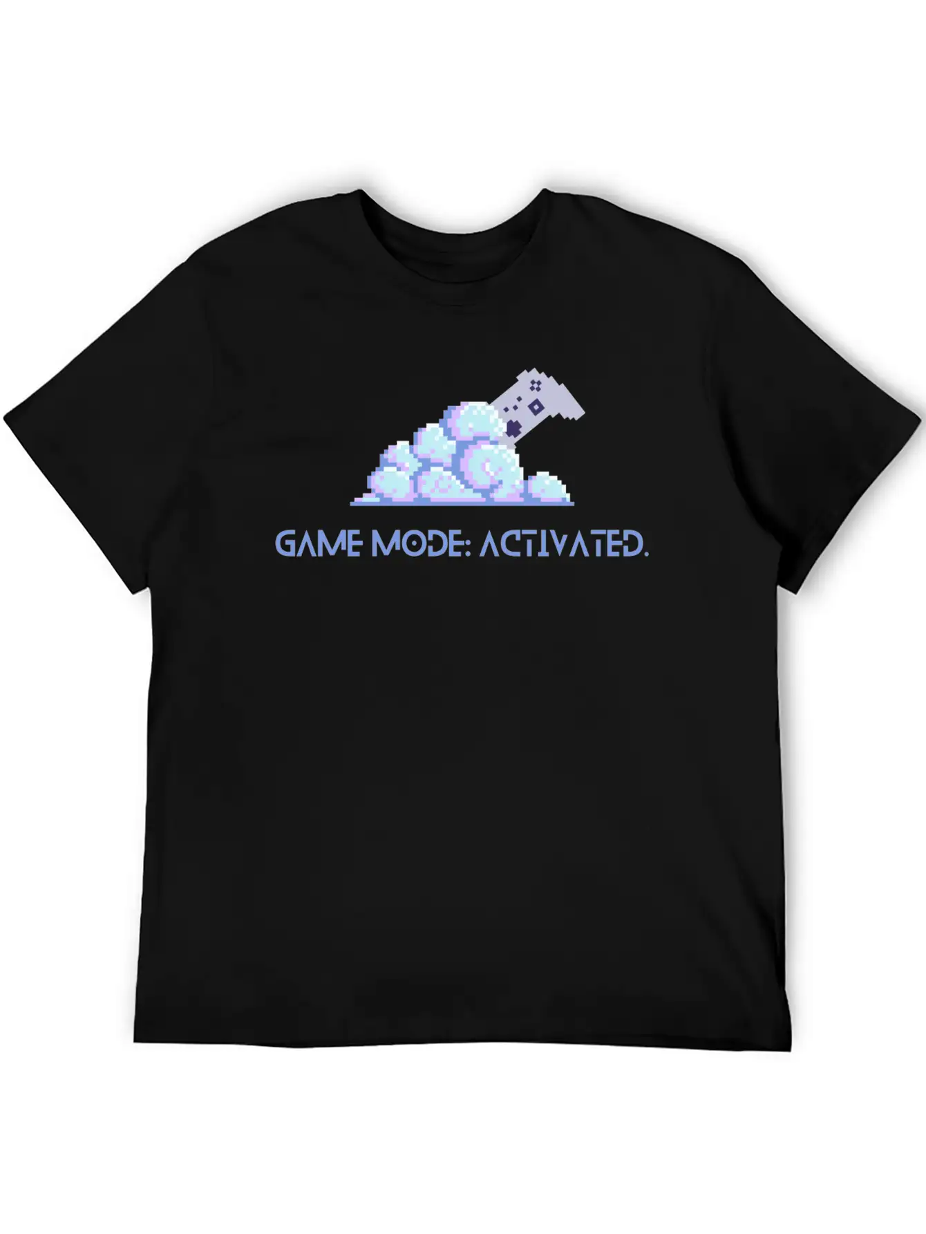 Game Mode Activated – Pixel Art Modern Game Style Timeless Short Sleeve Tee – Comfy And Minimalist Design