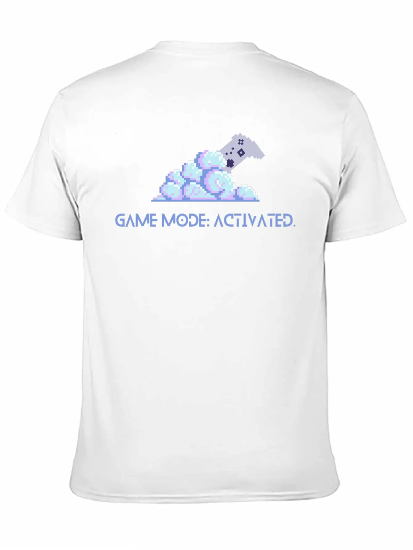 Game Mode Activated – Pixel Art Modern Game Style Timeless Short Sleeve Tee – Comfy And Minimalist Design