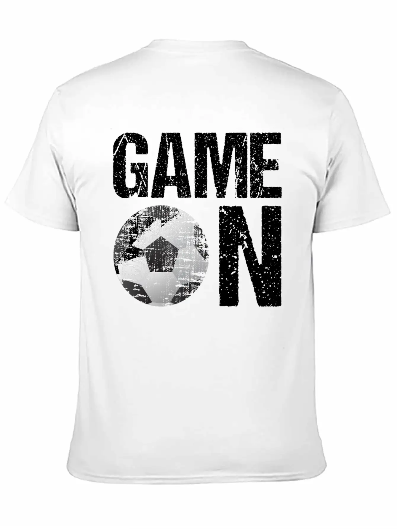 GAME ON! Gift For Soccer Lover/Player Stylish Everyday T-Shirt – Unisex Basic Cotton Tee