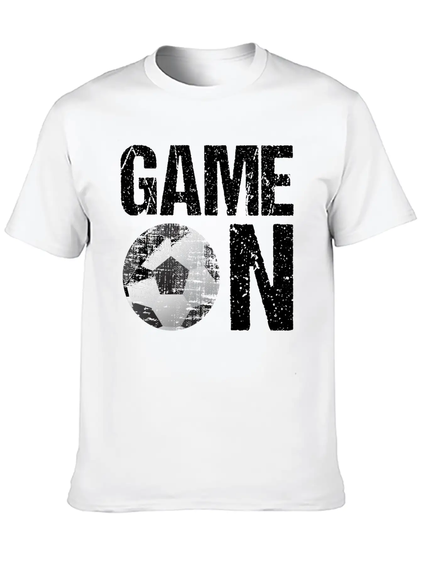 GAME ON! Gift For Soccer Lover/Player Stylish Everyday T-Shirt – Unisex Basic Cotton Tee