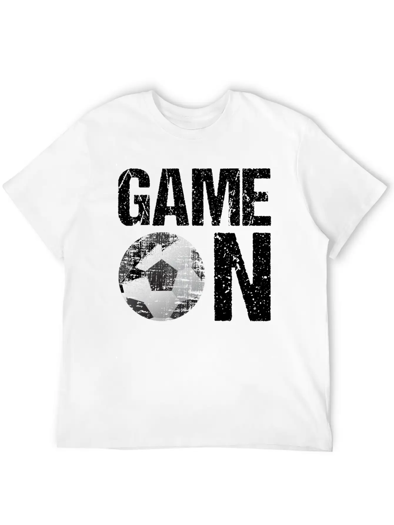 GAME ON! Gift For Soccer Lover/Player Stylish Everyday T-Shirt – Unisex Basic Cotton Tee