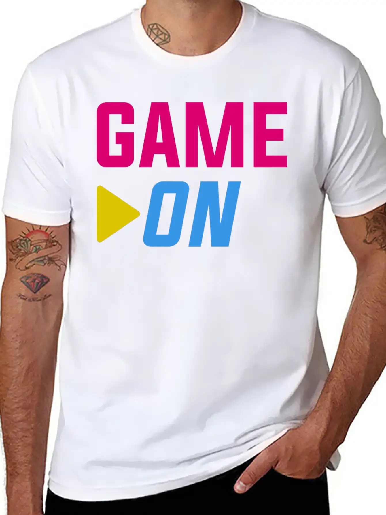 Game On Timeless Short Sleeve Tee – Comfy And Minimalist Design