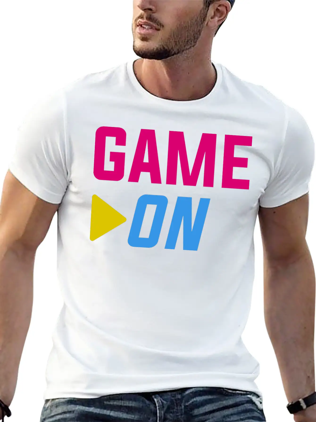 Game On Timeless Short Sleeve Tee – Comfy And Minimalist Design