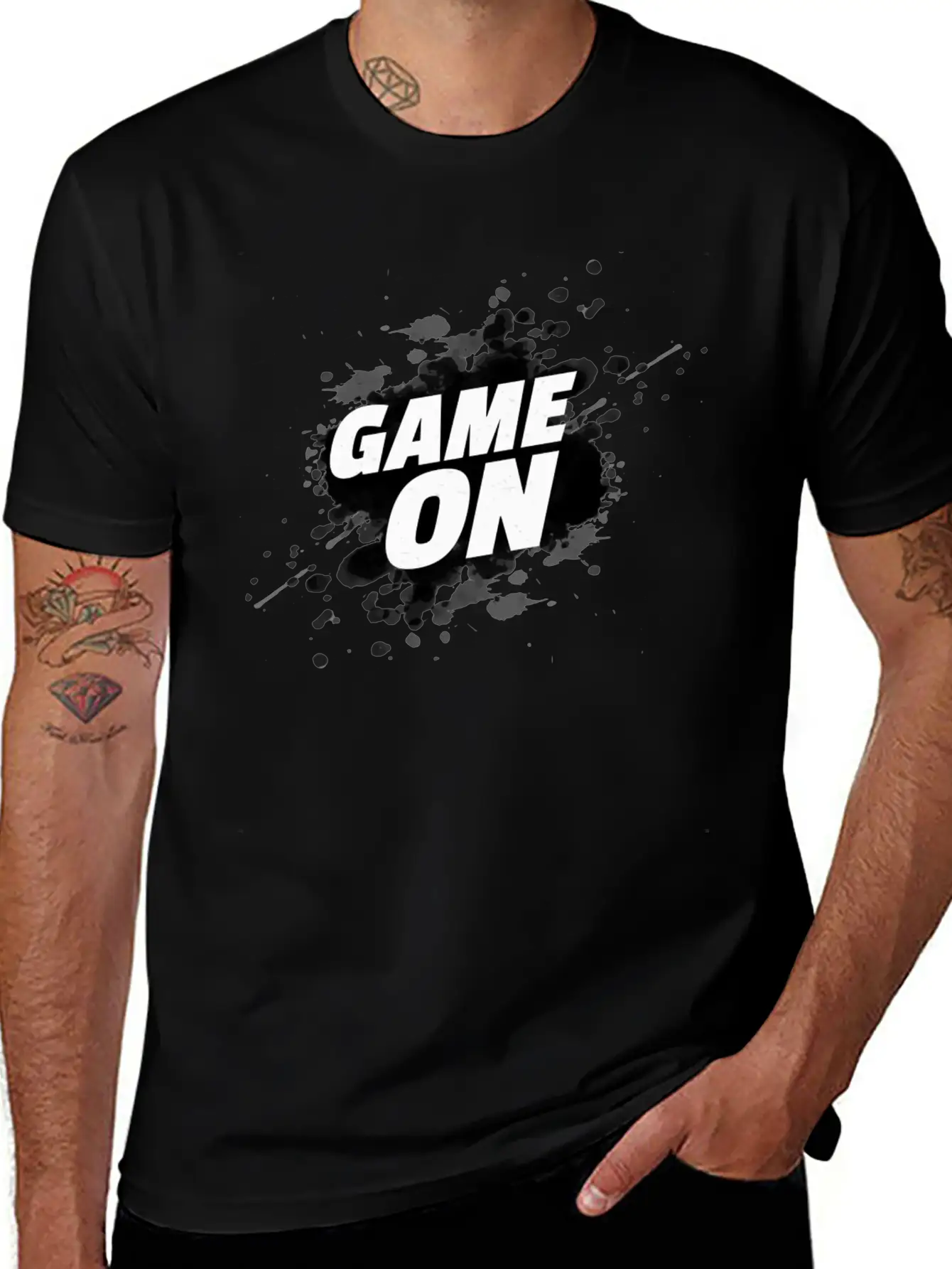 Game On Unisex Short Sleeve Soft Cotton T-Shirt – Casual Everyday Wear