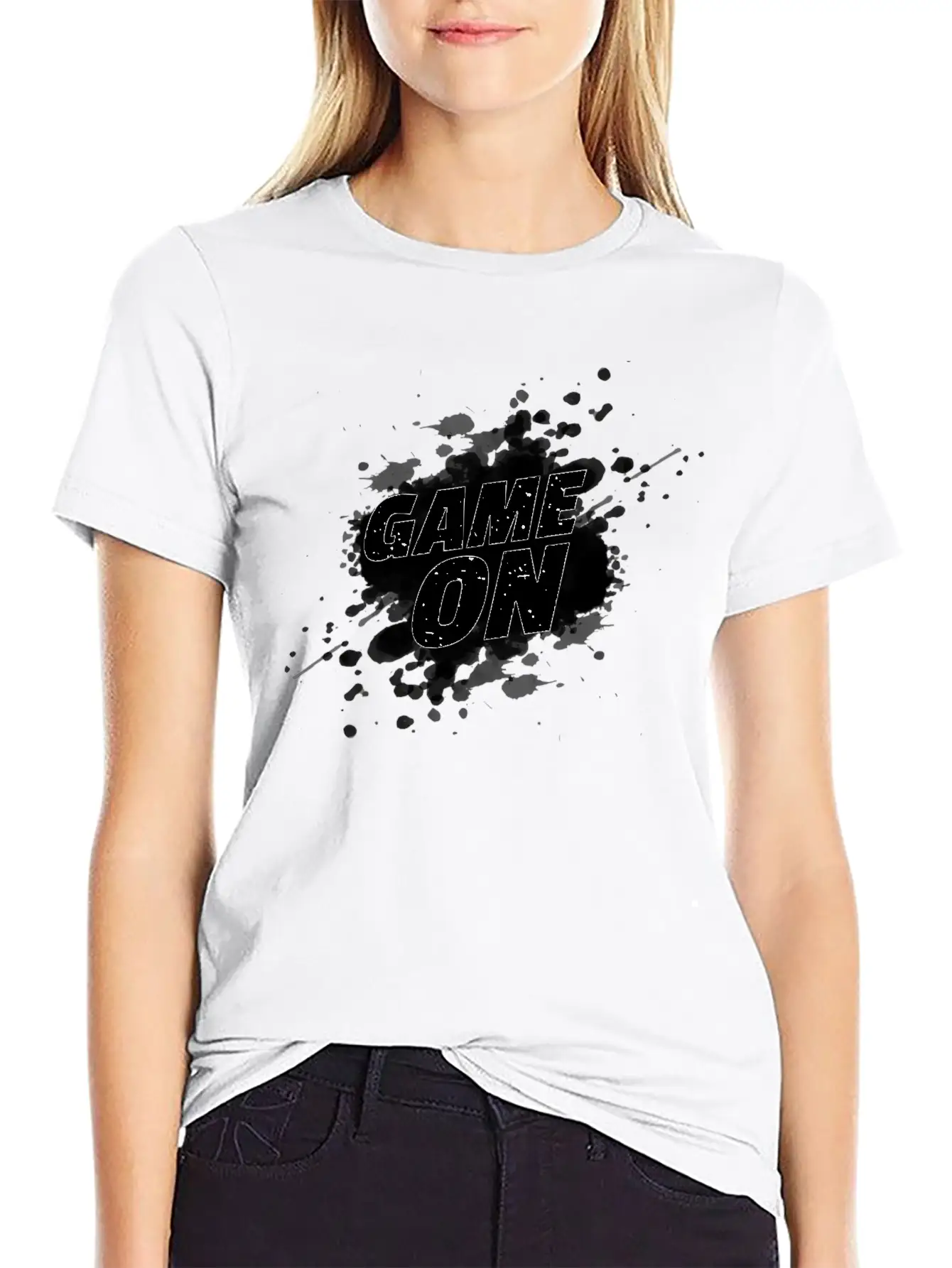 Game On Unisex Short Sleeve Soft Cotton T-Shirt – Casual Everyday Wear