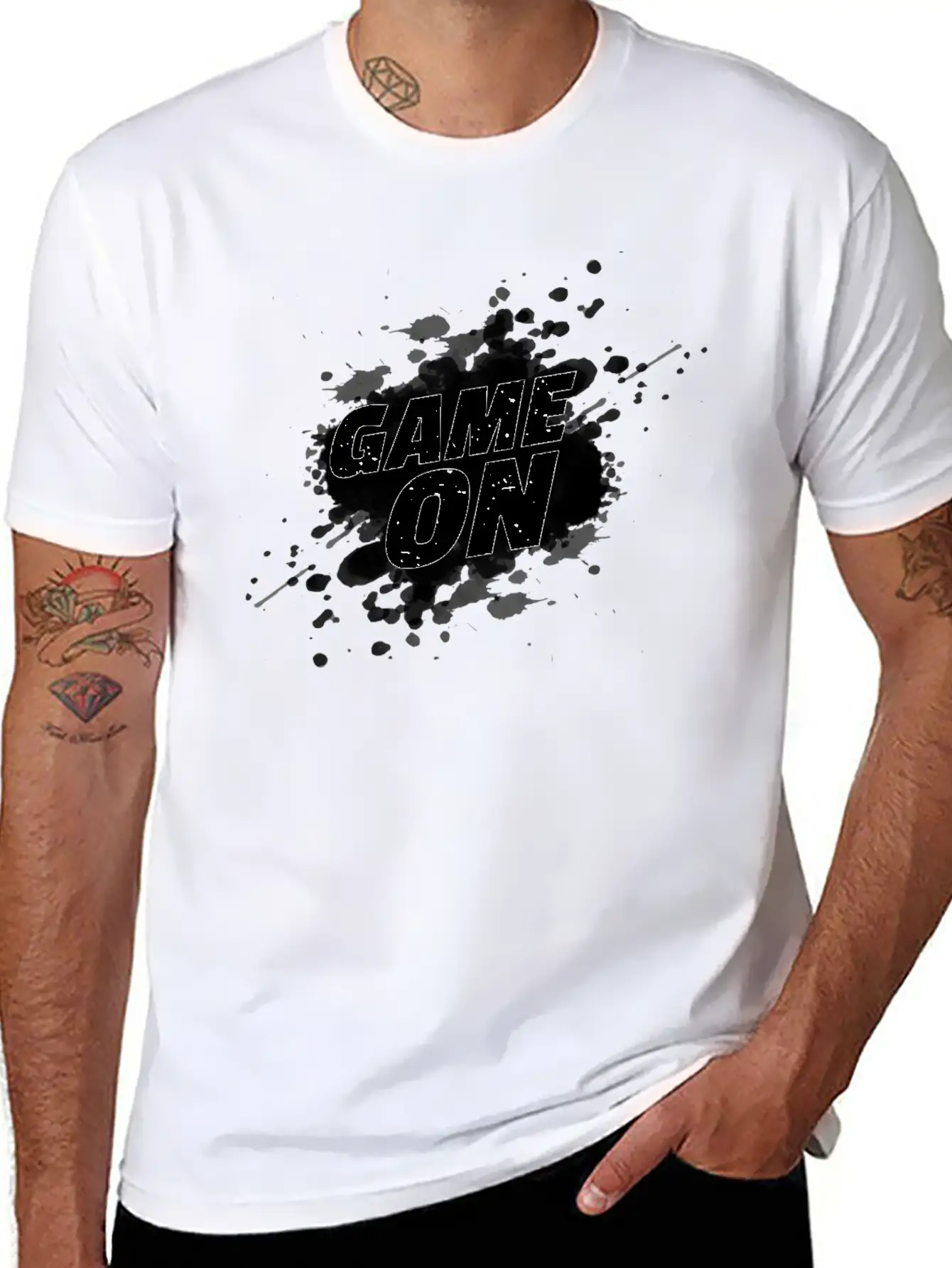 Game On Unisex Short Sleeve Soft Cotton T-Shirt – Casual Everyday Wear