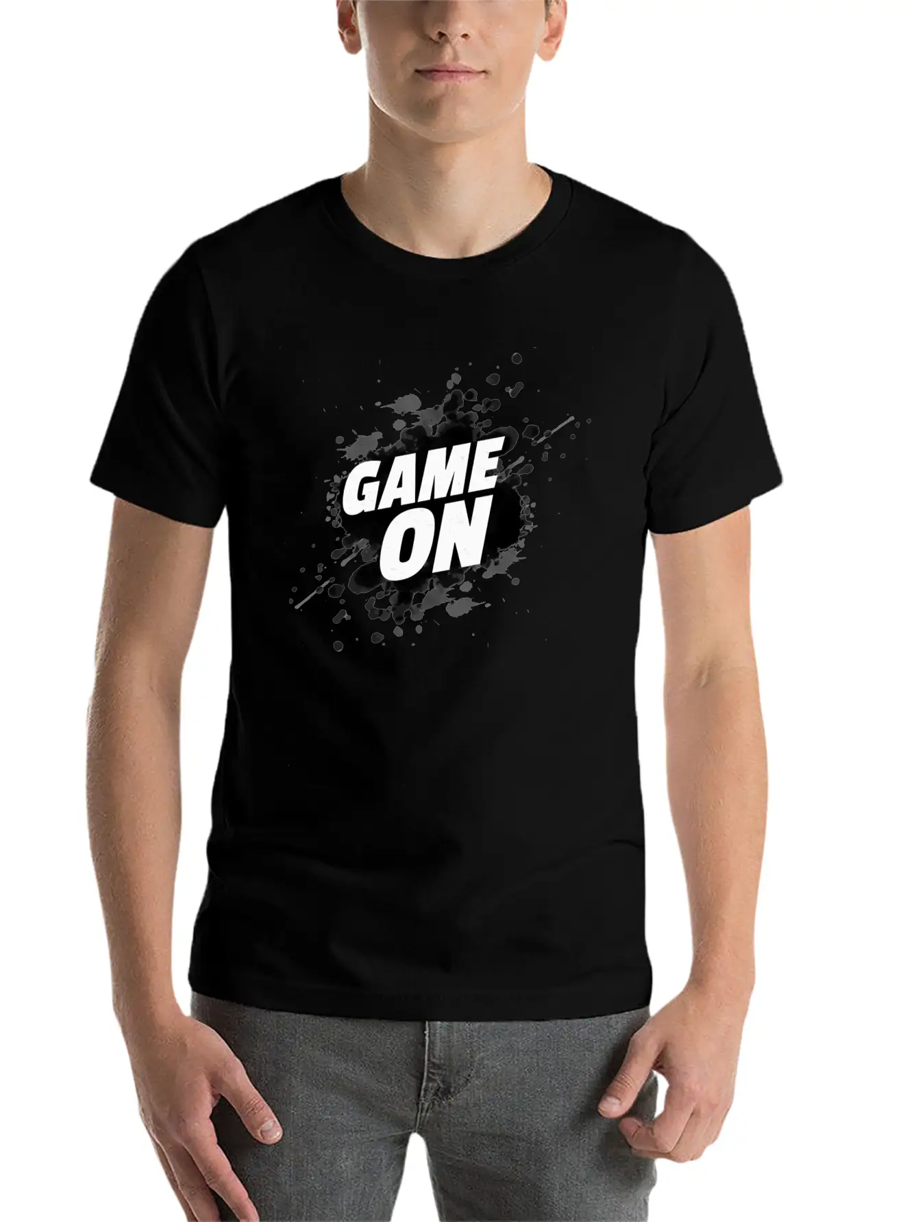Game On Unisex Short Sleeve Soft Cotton T-Shirt – Casual Everyday Wear