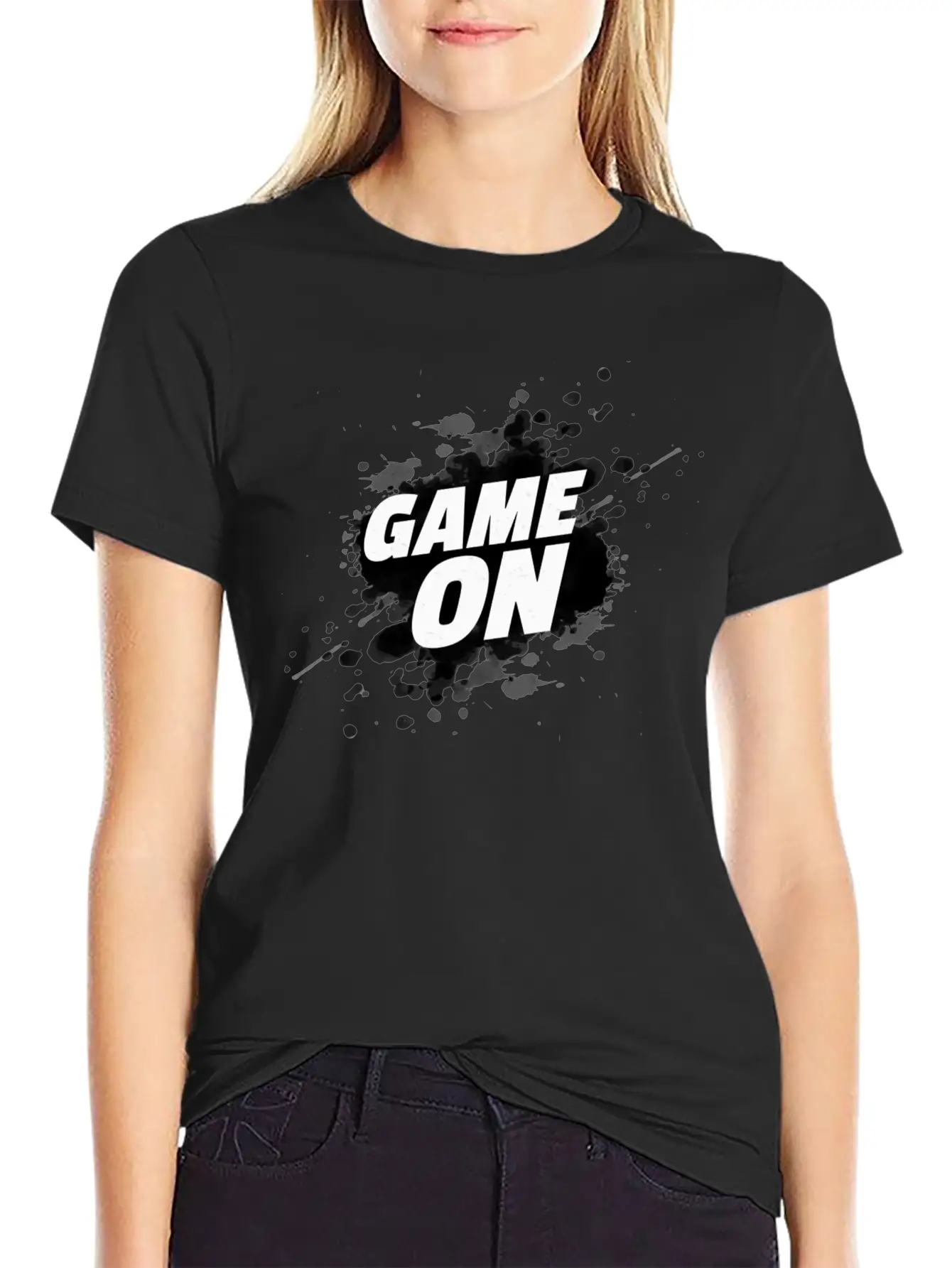 Game On Unisex Short Sleeve Soft Cotton T-Shirt – Casual Everyday Wear