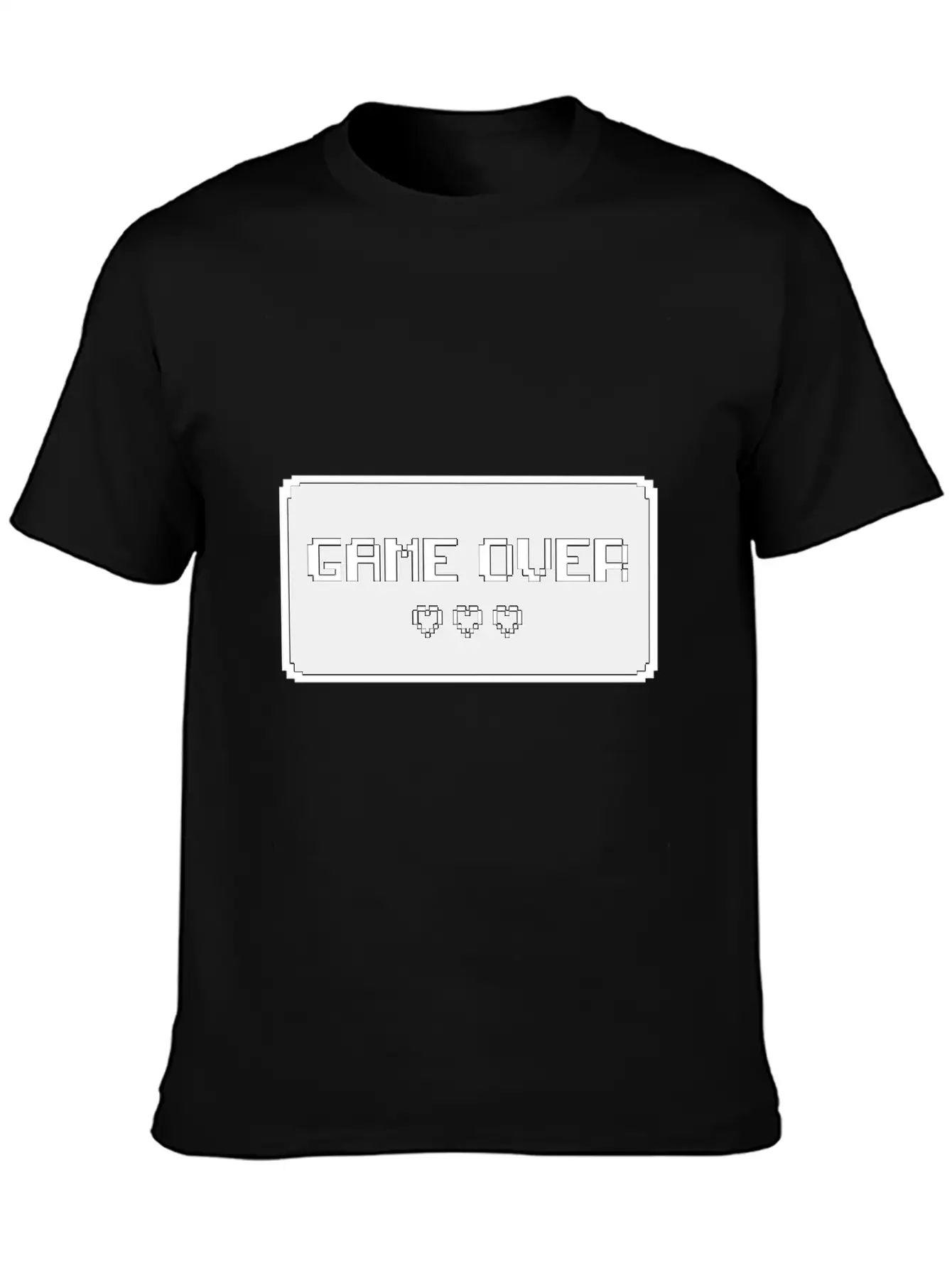 Game Over Rave Trance Festival T Shirt Stylish Everyday T-Shirt – Unisex Basic Cotton Tee