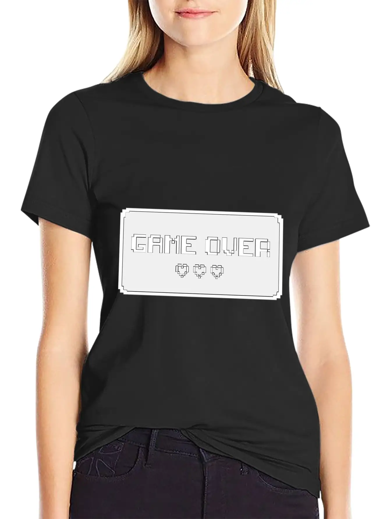 Game Over Rave Trance Festival T Shirt Stylish Everyday T-Shirt – Unisex Basic Cotton Tee