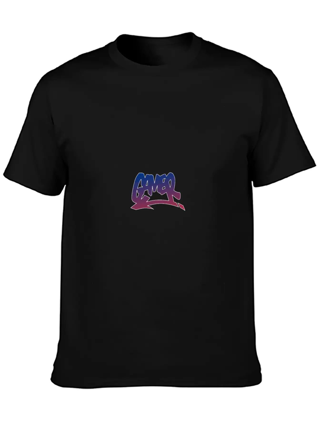 Gamer Graffiti Style Gradient Street Style Urban W Unisex Short Sleeve Soft Cotton T-Shirt – Casual Everyday Wear