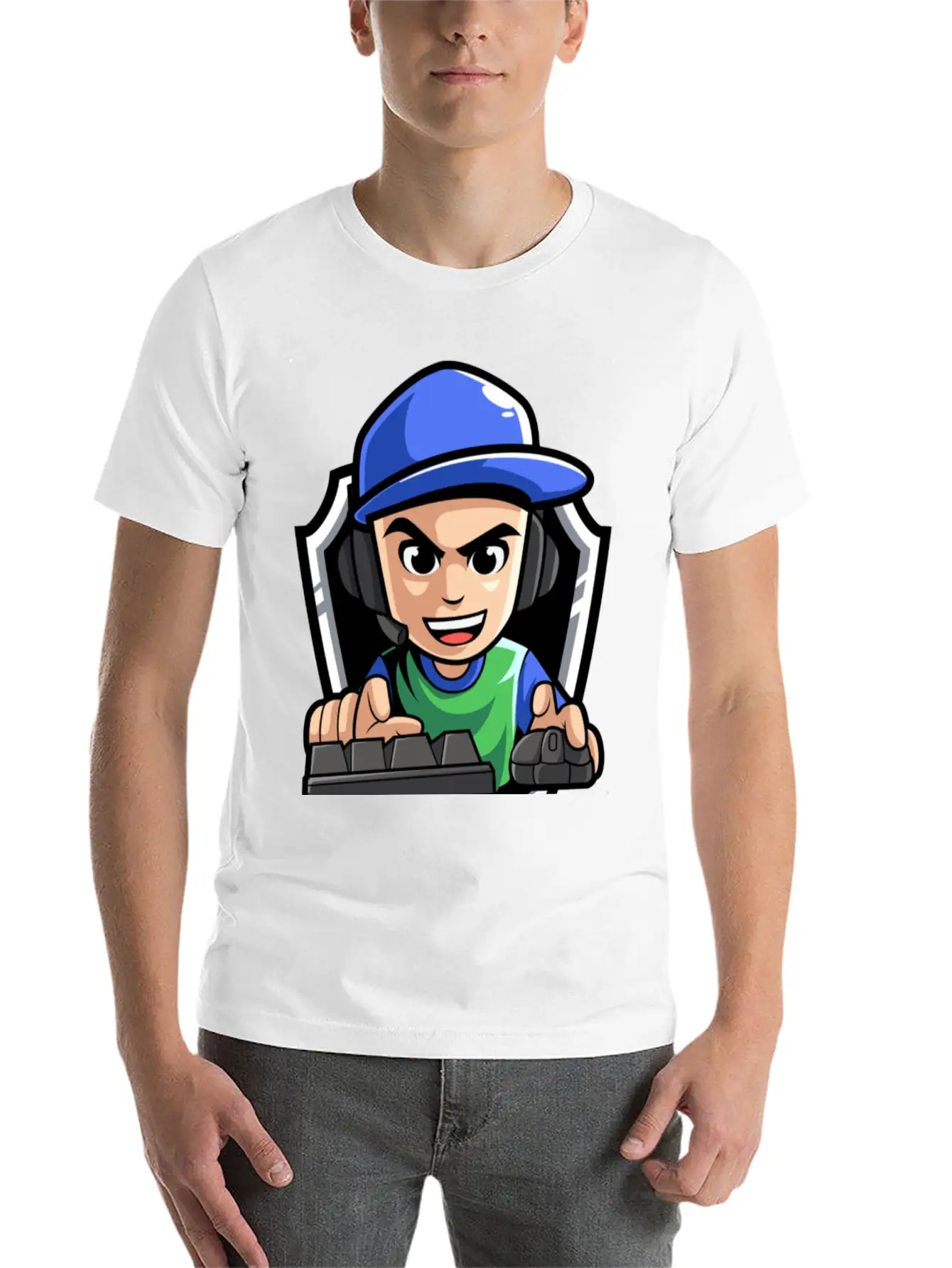 Gamer Timeless Short Sleeve Tee – Comfy And Minimalist Design