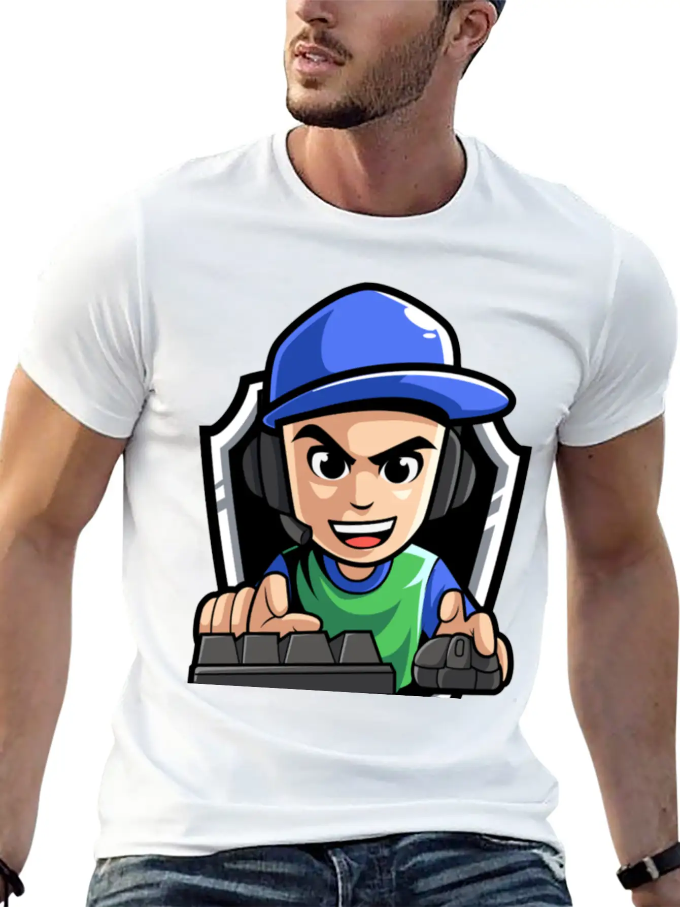 Gamer Timeless Short Sleeve Tee – Comfy And Minimalist Design