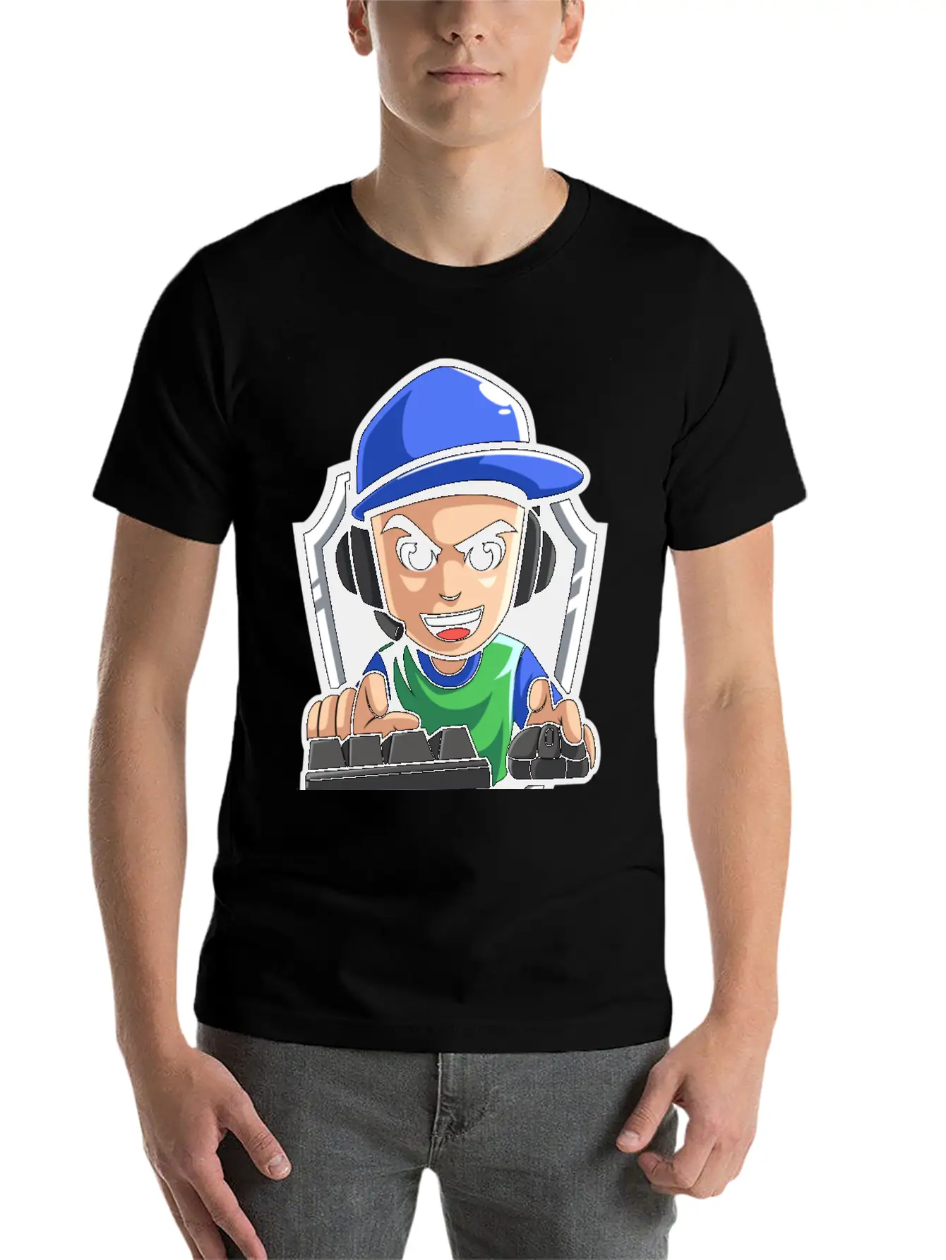 Gamer Timeless Short Sleeve Tee – Comfy And Minimalist Design