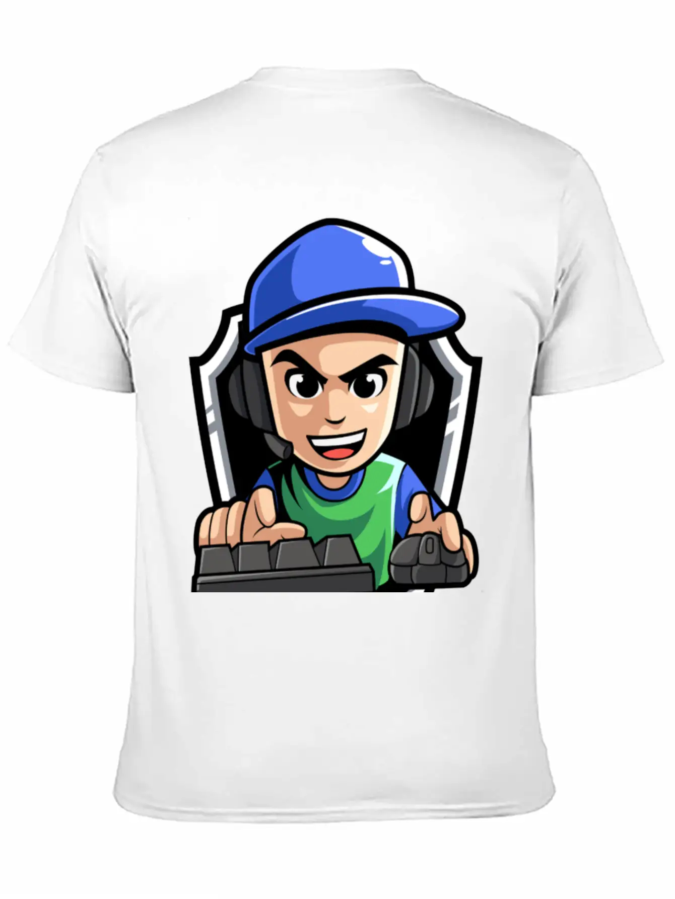 Gamer Timeless Short Sleeve Tee – Comfy And Minimalist Design