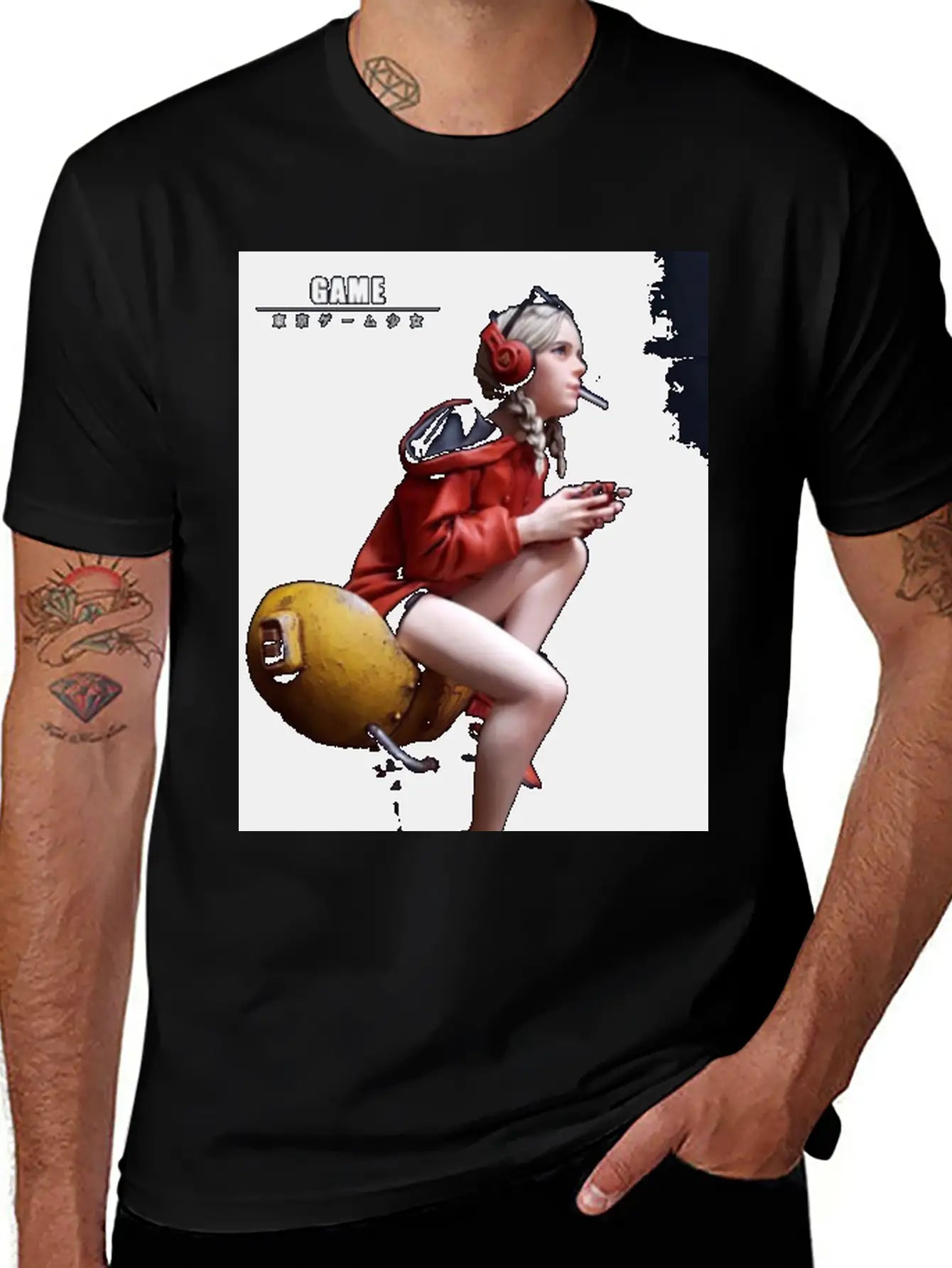 Games Unisex Short Sleeve Soft Cotton T-Shirt – Casual Everyday Wear