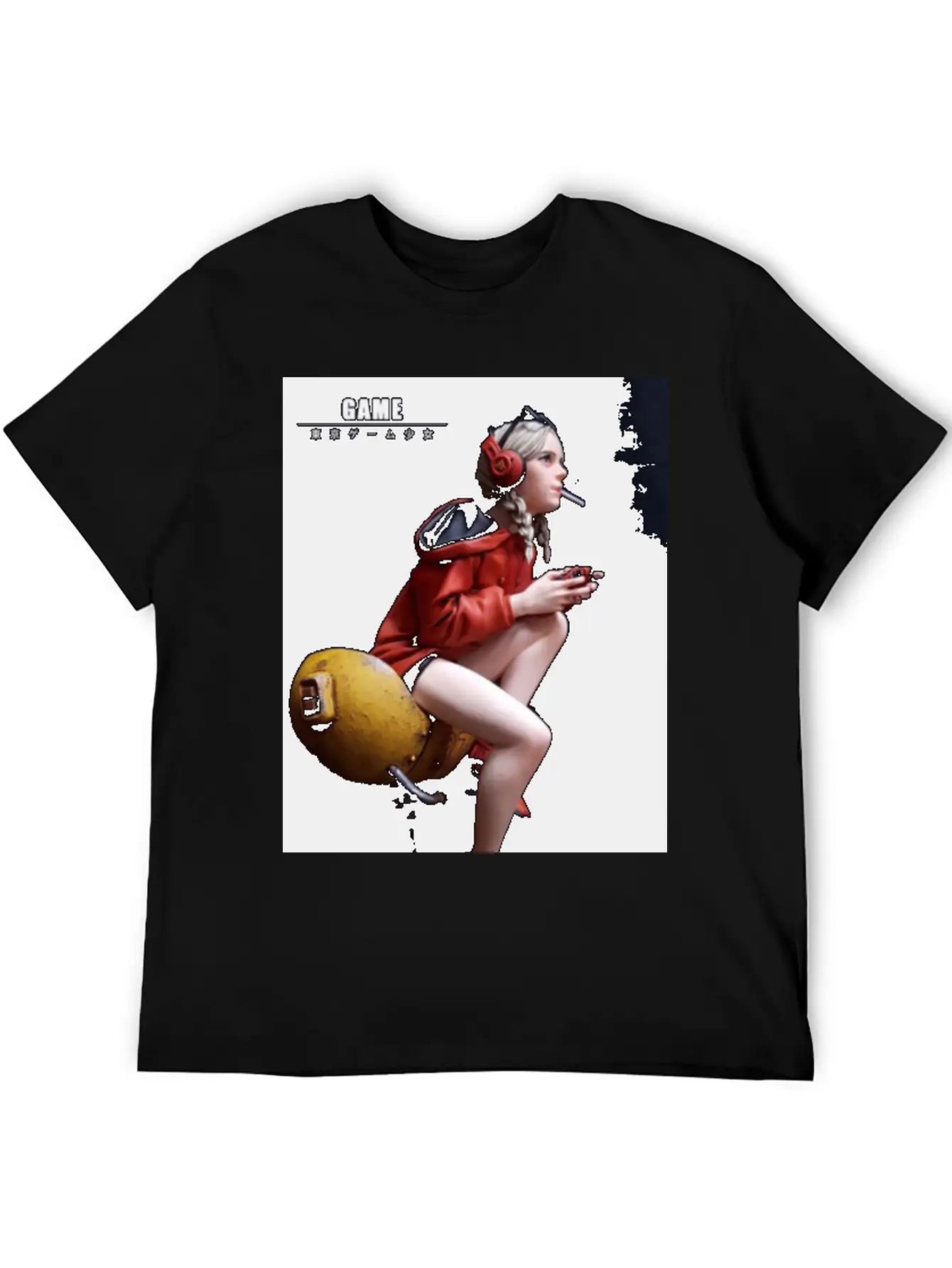 Games Unisex Short Sleeve Soft Cotton T-Shirt – Casual Everyday Wear