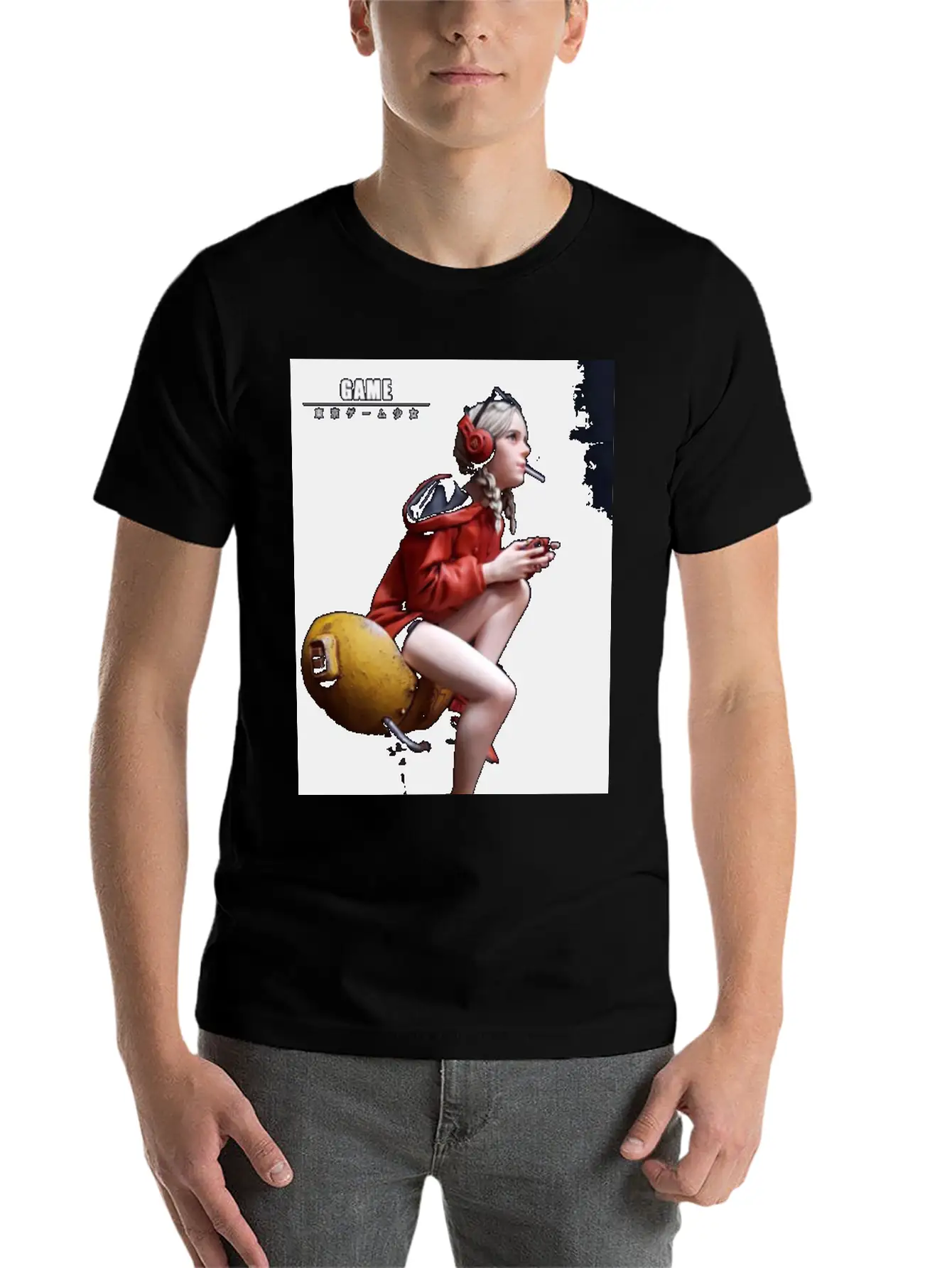 Games Unisex Short Sleeve Soft Cotton T-Shirt – Casual Everyday Wear