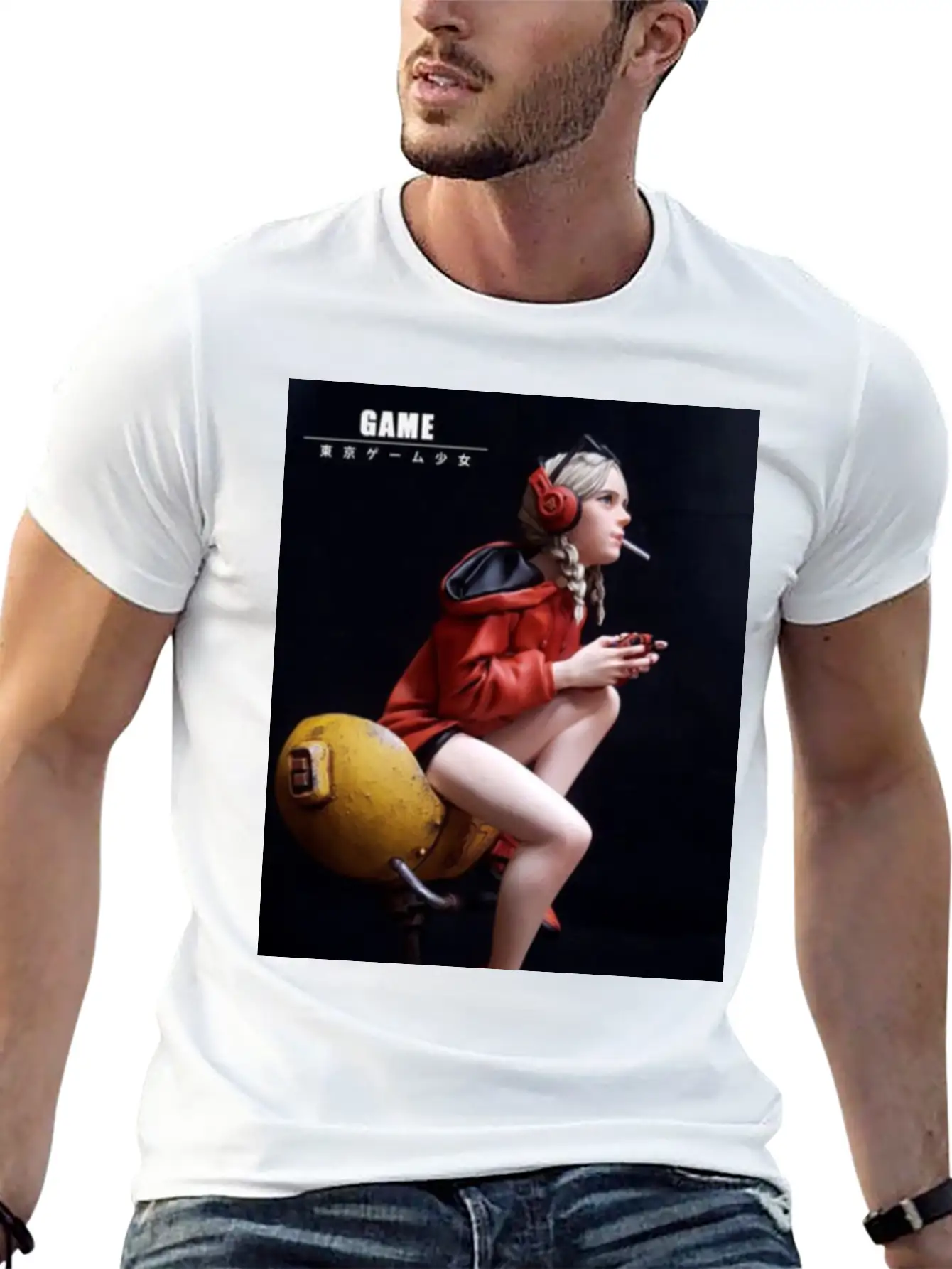 Games Unisex Short Sleeve Soft Cotton T-Shirt – Casual Everyday Wear