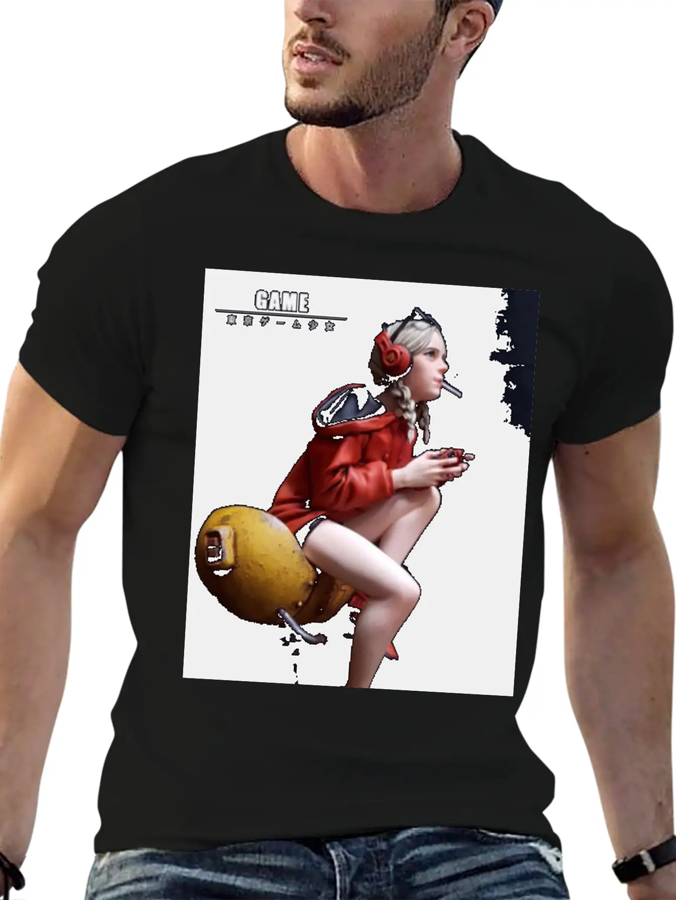 Games Unisex Short Sleeve Soft Cotton T-Shirt – Casual Everyday Wear