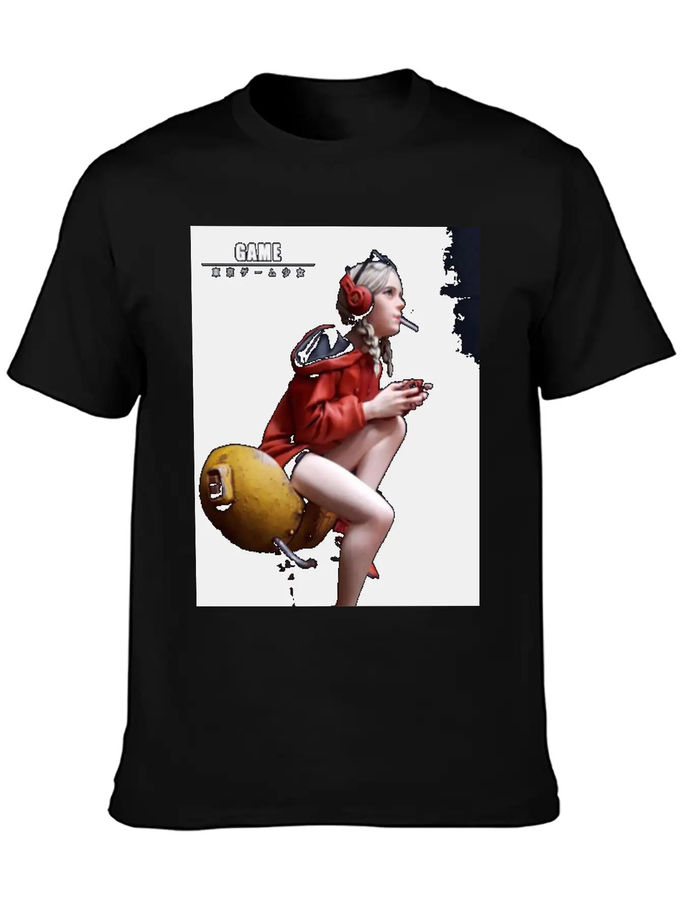 Games Unisex Short Sleeve Soft Cotton T-Shirt – Casual Everyday Wear