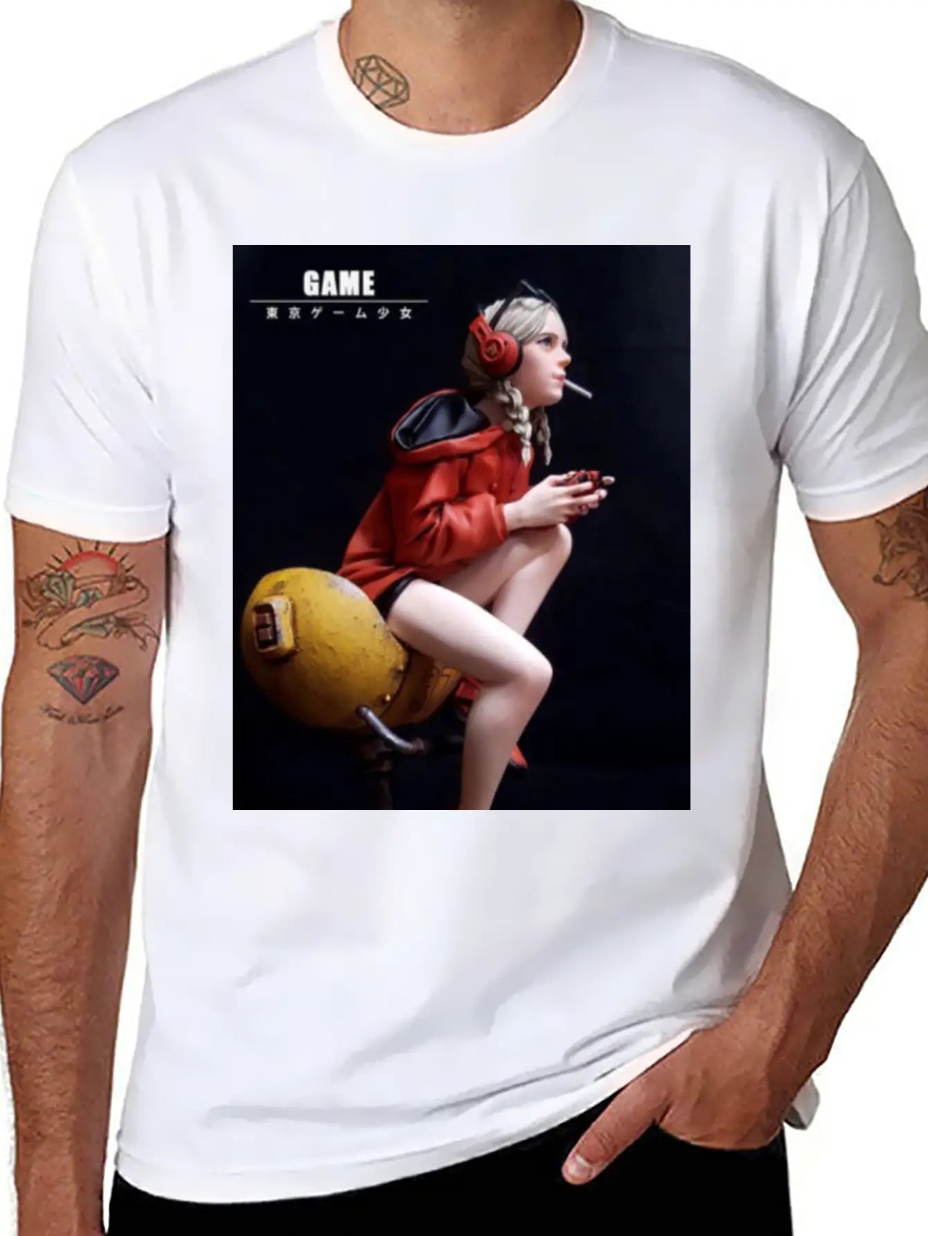 Games Unisex Short Sleeve Soft Cotton T-Shirt – Casual Everyday Wear