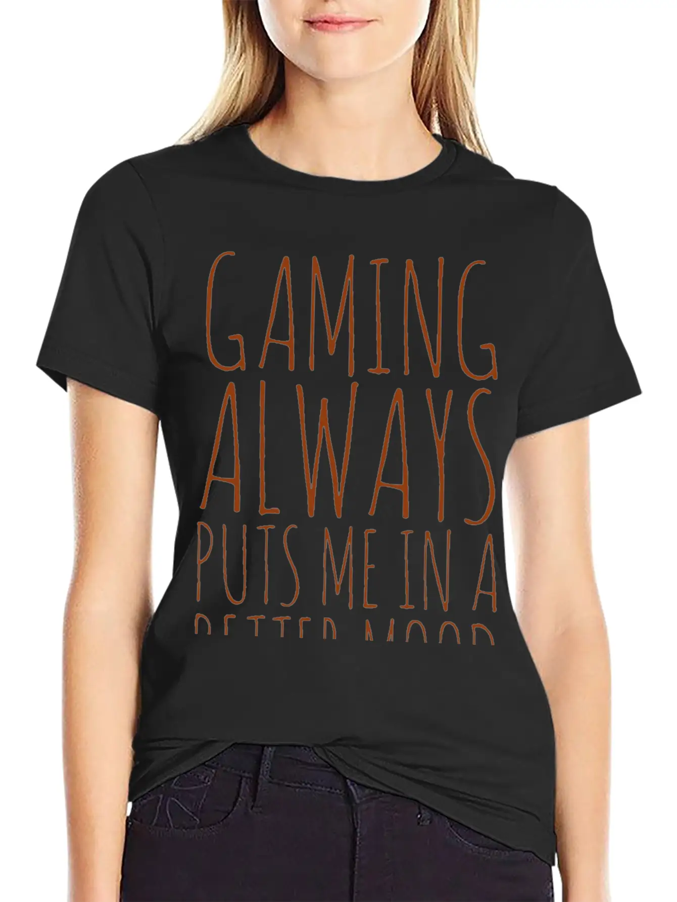 Gaming Always Puts Me In A Better Mood Basic Graphic T-Shirt – Daily Comfort In Soft Cotton