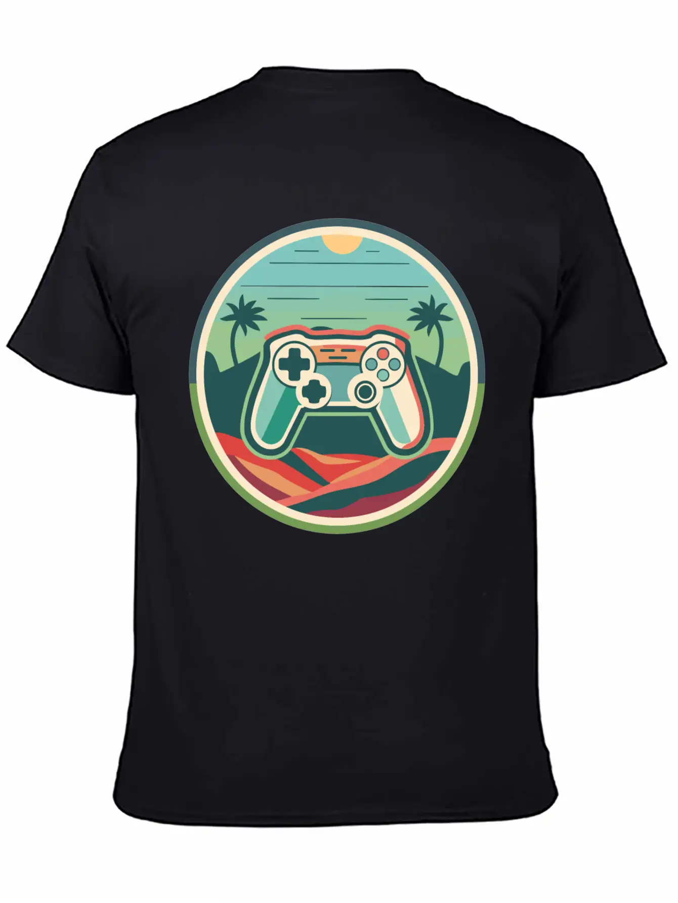 Gaming Artwork Essential Unisex Summer Tee – Soft Cotton Casual Fit