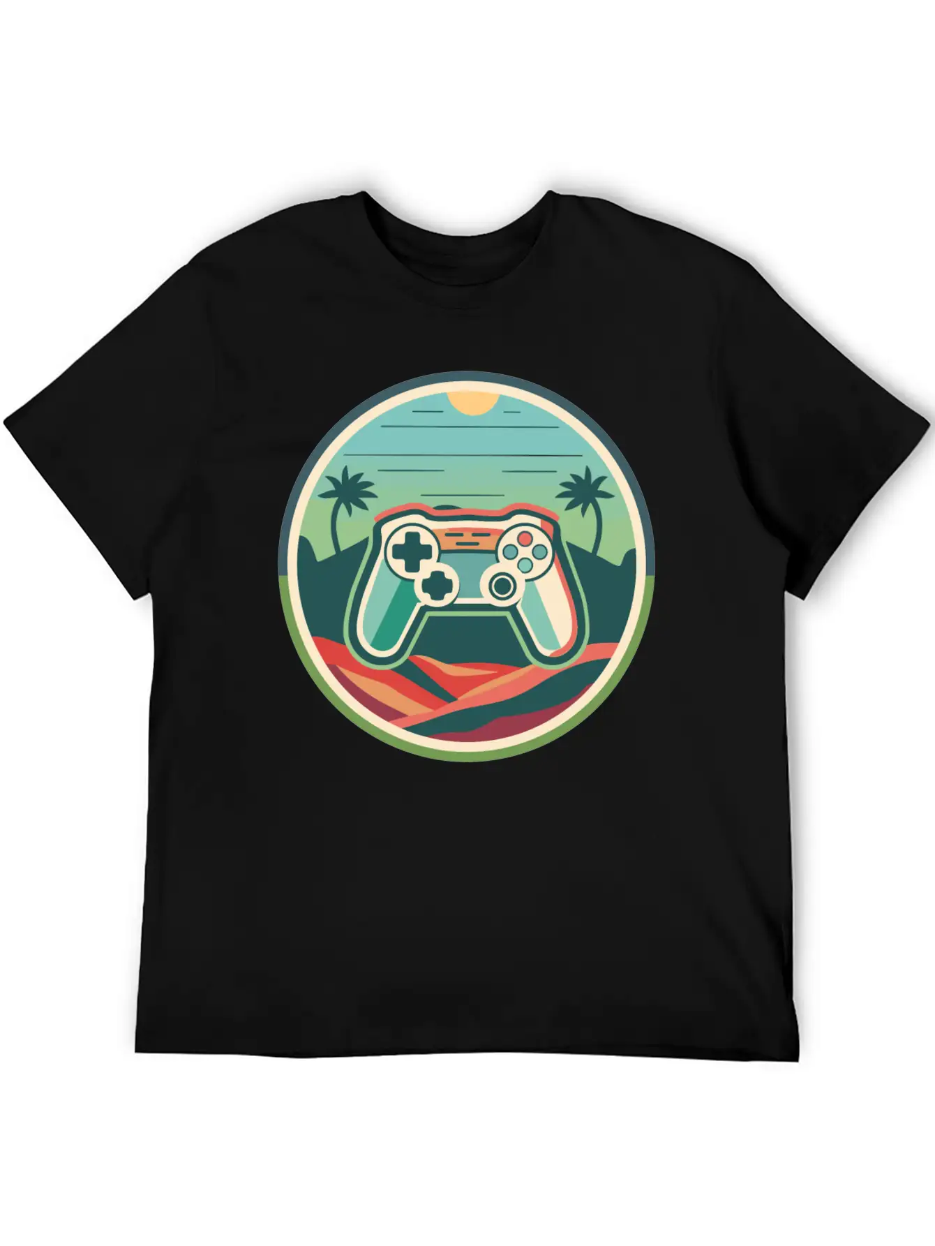 Gaming Artwork Essential Unisex Summer Tee – Soft Cotton Casual Fit