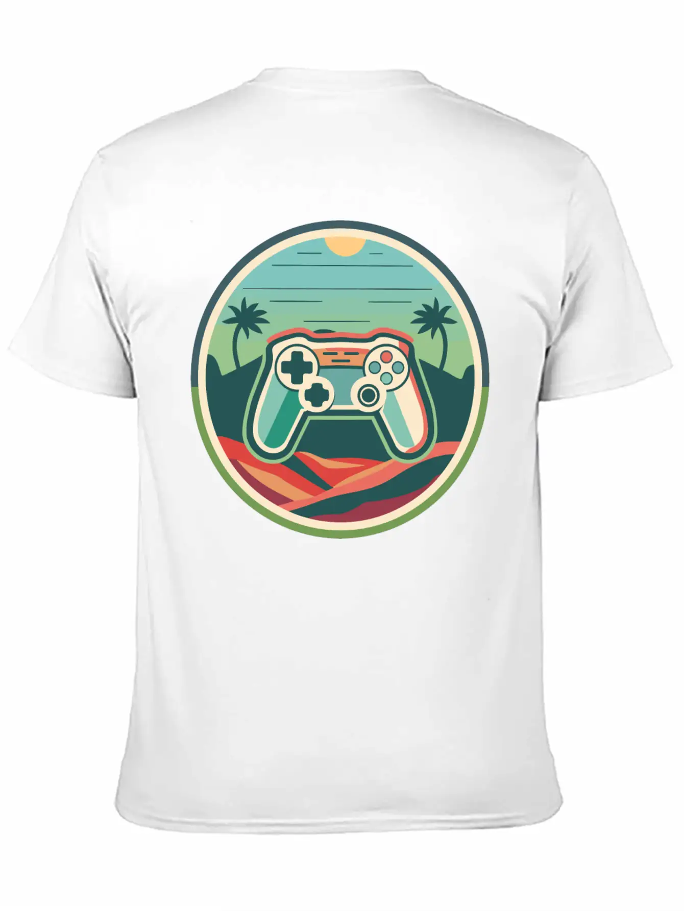 Gaming Artwork Essential Unisex Summer Tee – Soft Cotton Casual Fit