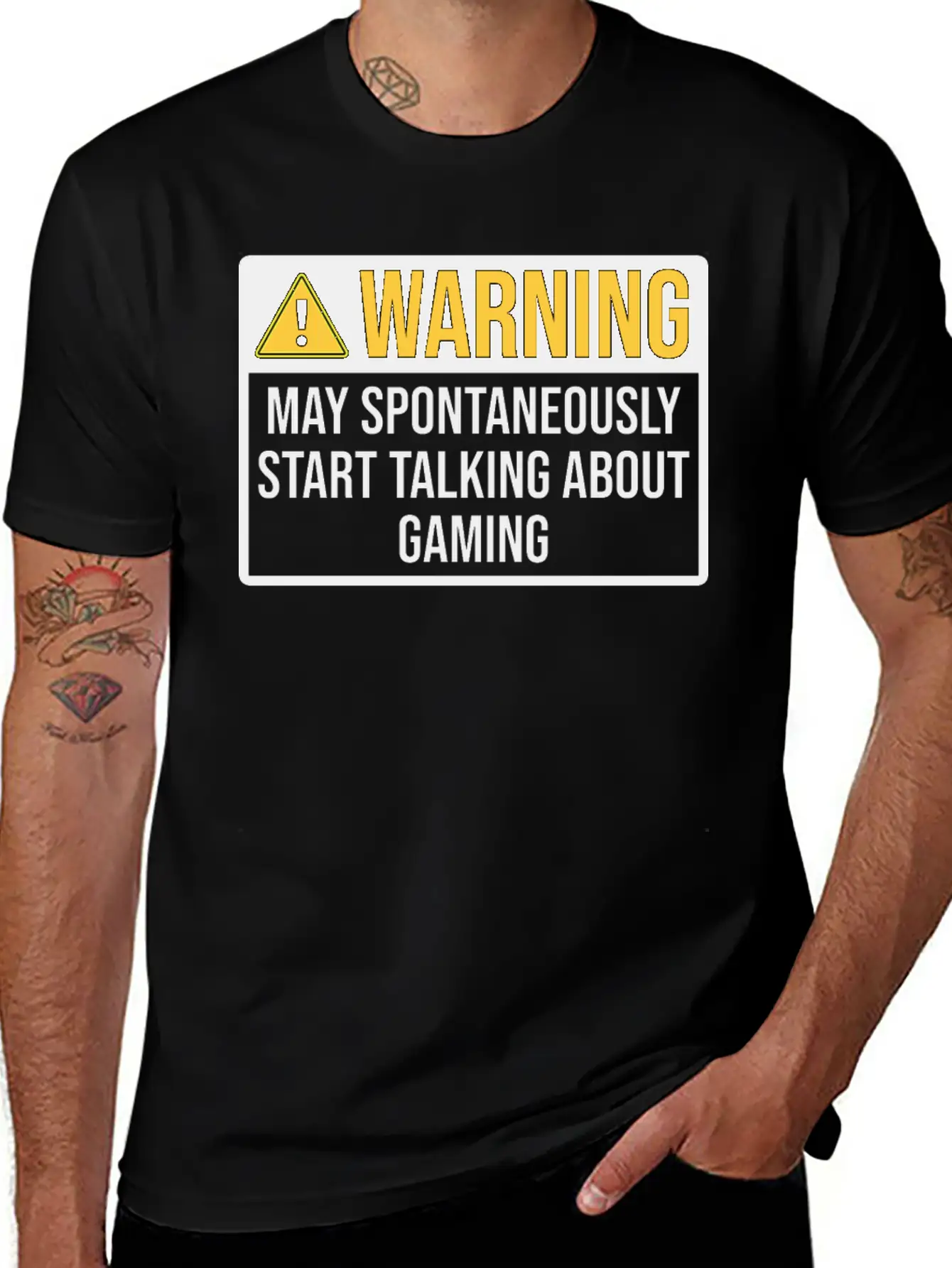 Gaming Funny Warning For Gamer Comfortable Minimalist Graphic Tee – Summer Style Essential