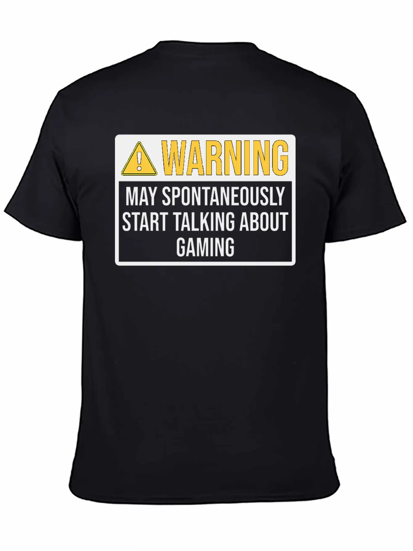 Gaming Funny Warning For Gamer Comfortable Minimalist Graphic Tee – Summer Style Essential