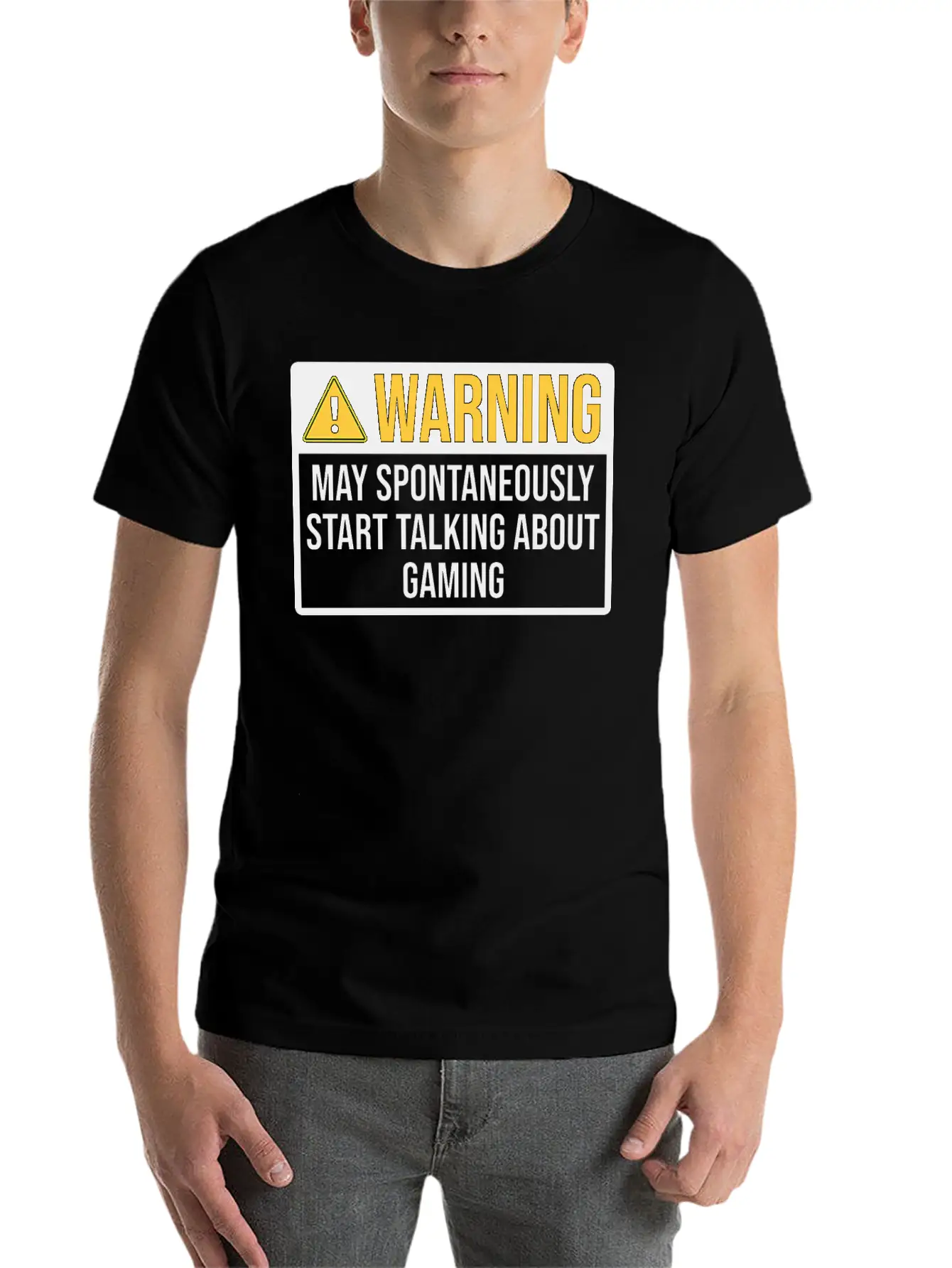 Gaming Funny Warning For Gamer Comfortable Minimalist Graphic Tee – Summer Style Essential