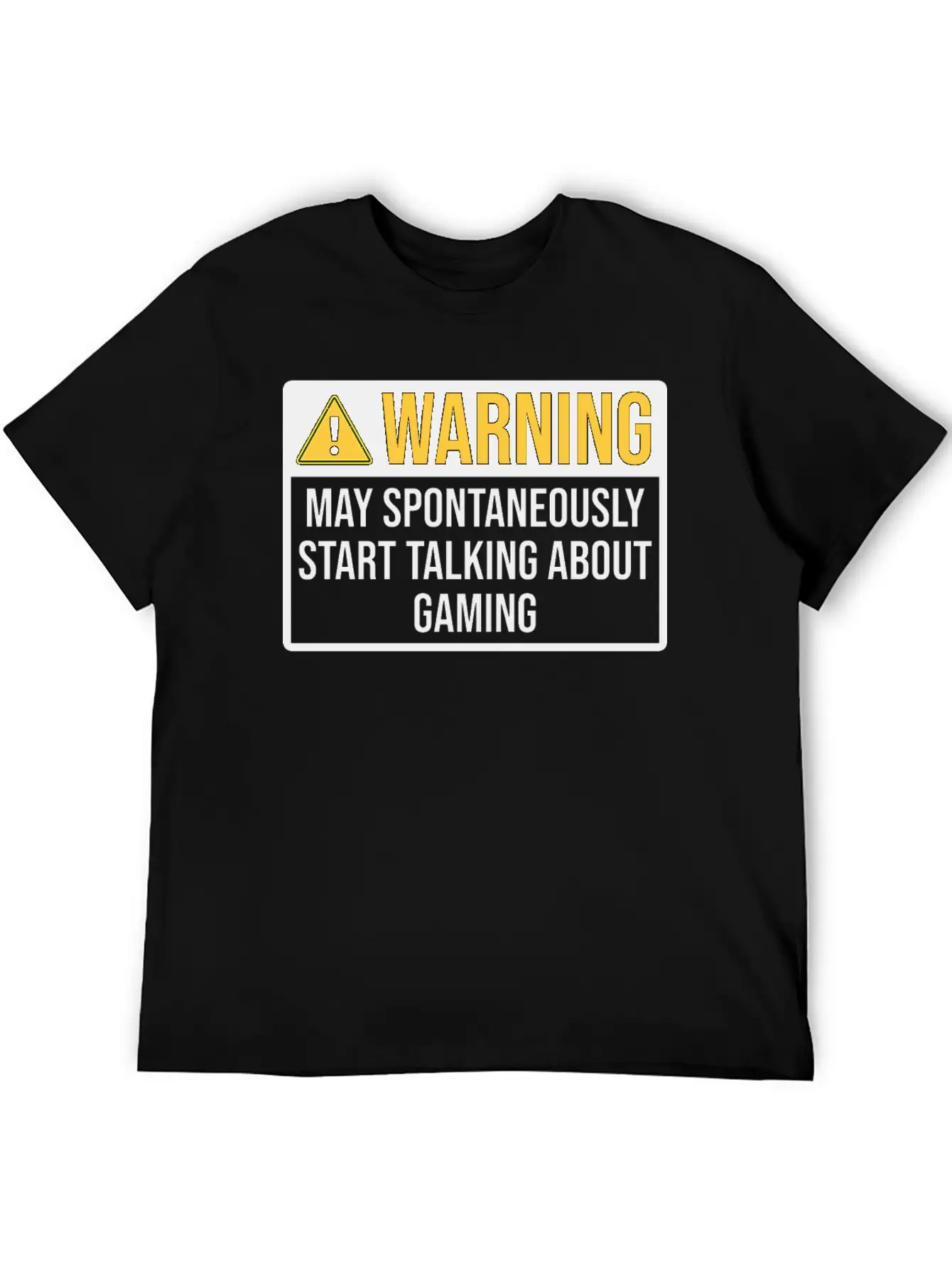 Gaming Funny Warning For Gamer Comfortable Minimalist Graphic Tee – Summer Style Essential