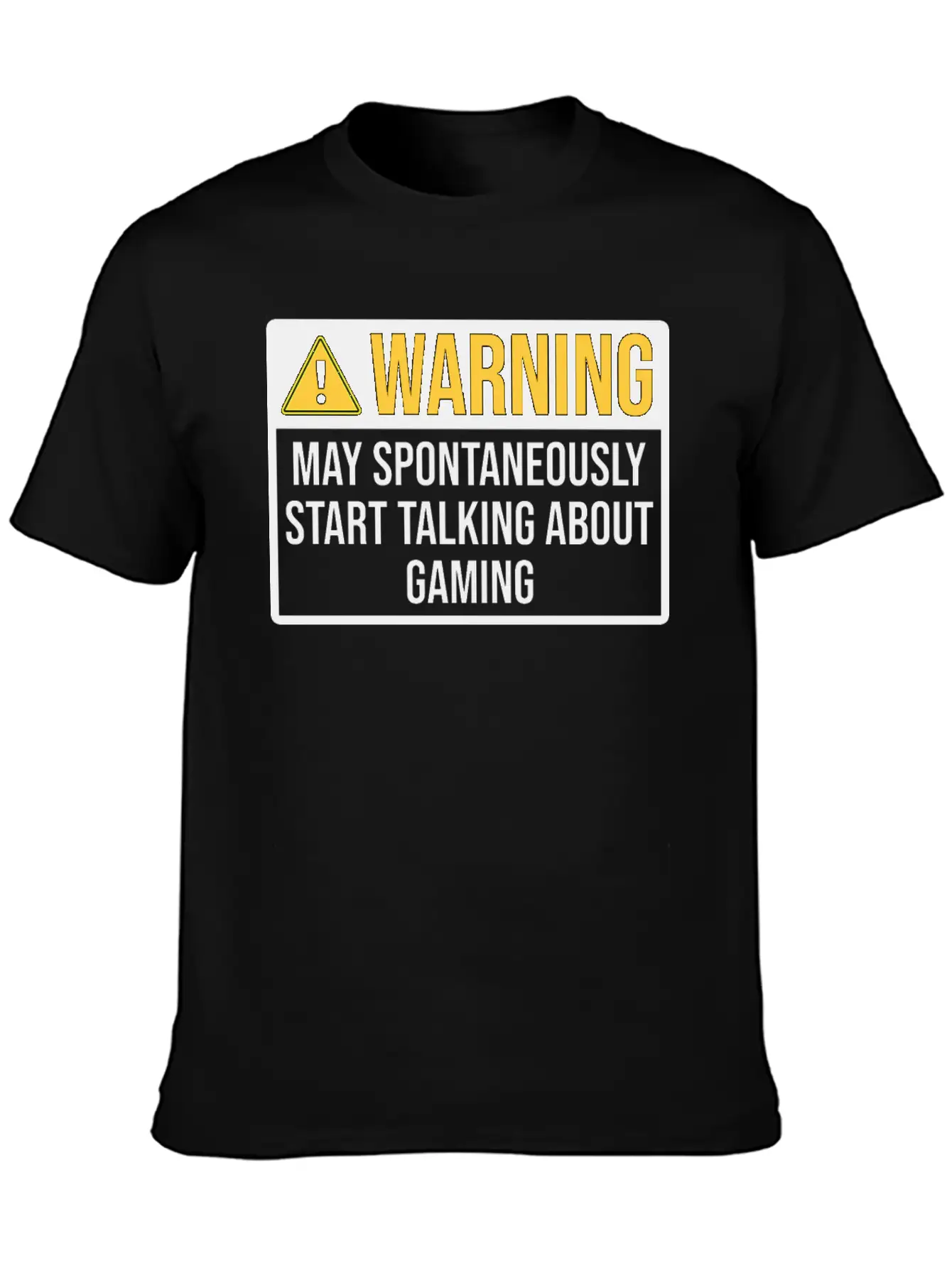 Gaming Funny Warning For Gamer Comfortable Minimalist Graphic Tee – Summer Style Essential