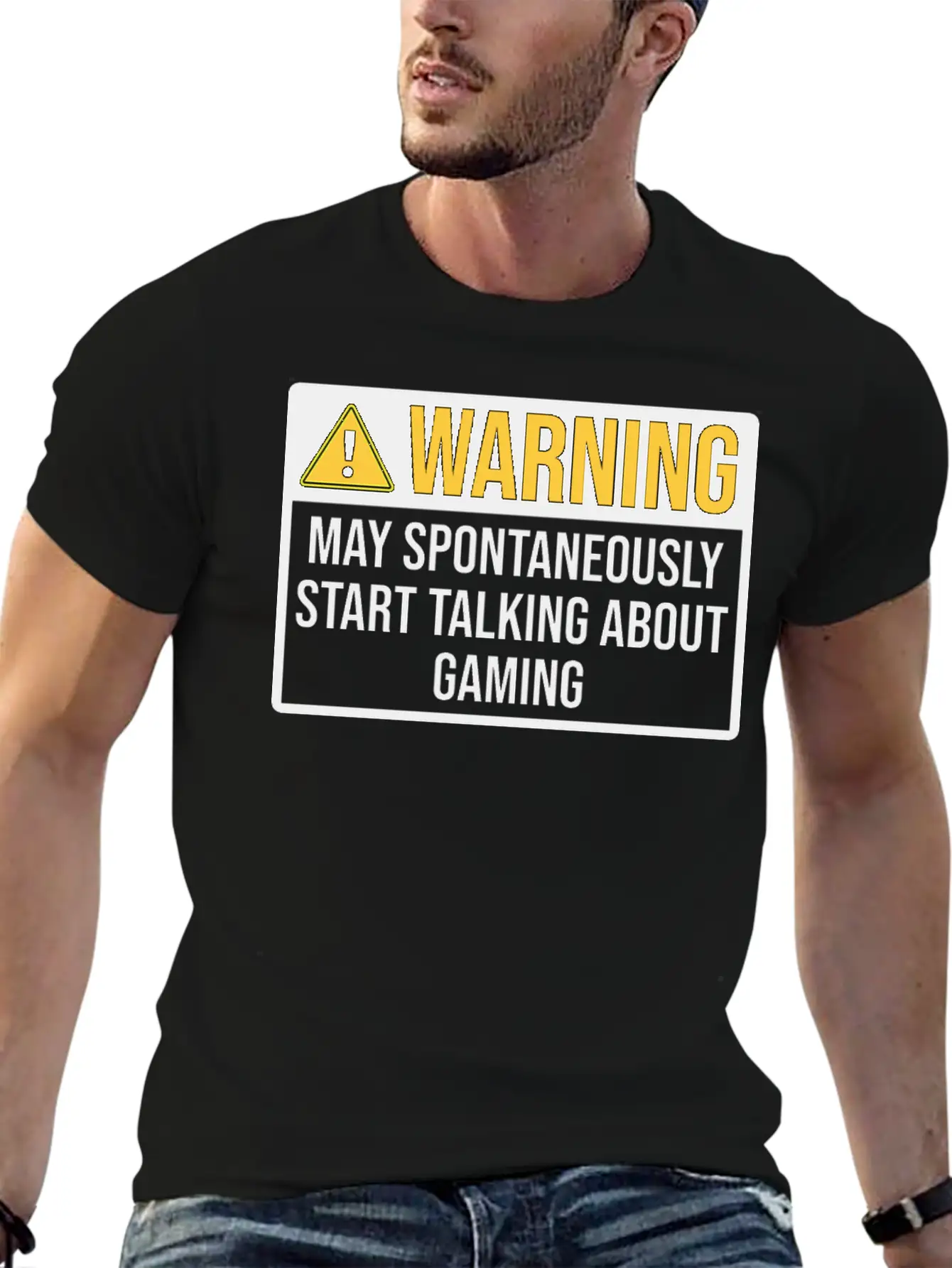 Gaming Funny Warning For Gamer Comfortable Minimalist Graphic Tee – Summer Style Essential