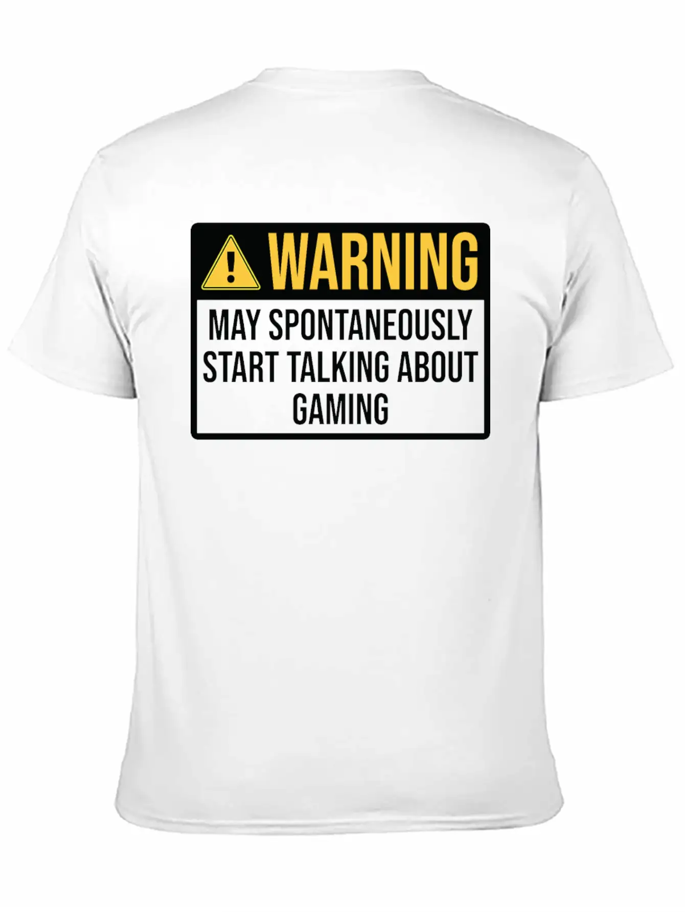 Gaming Funny Warning For Gamer Comfortable Minimalist Graphic Tee – Summer Style Essential