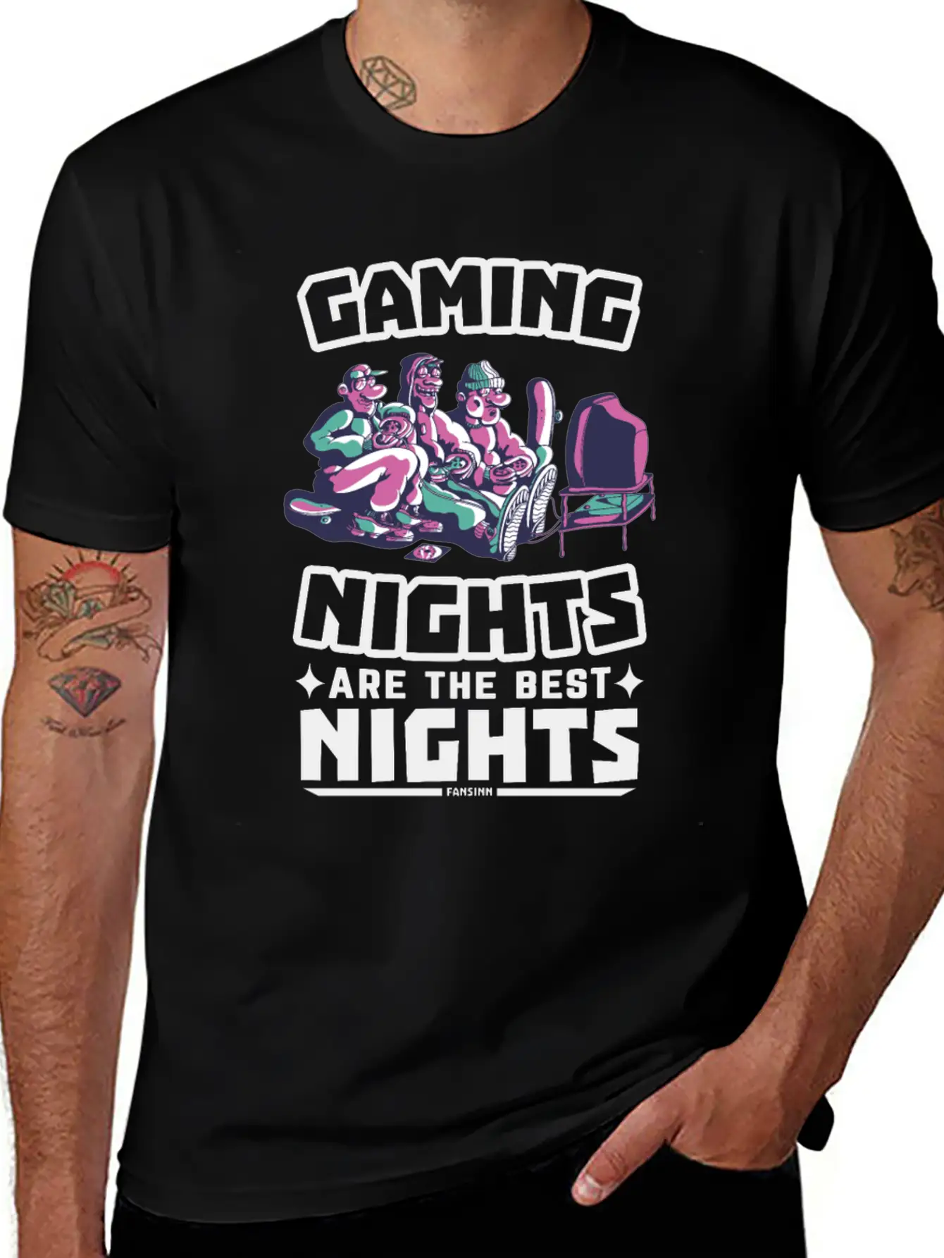 Gaming Stylish Everyday T-Shirt – Unisex Basic Cotton Tee